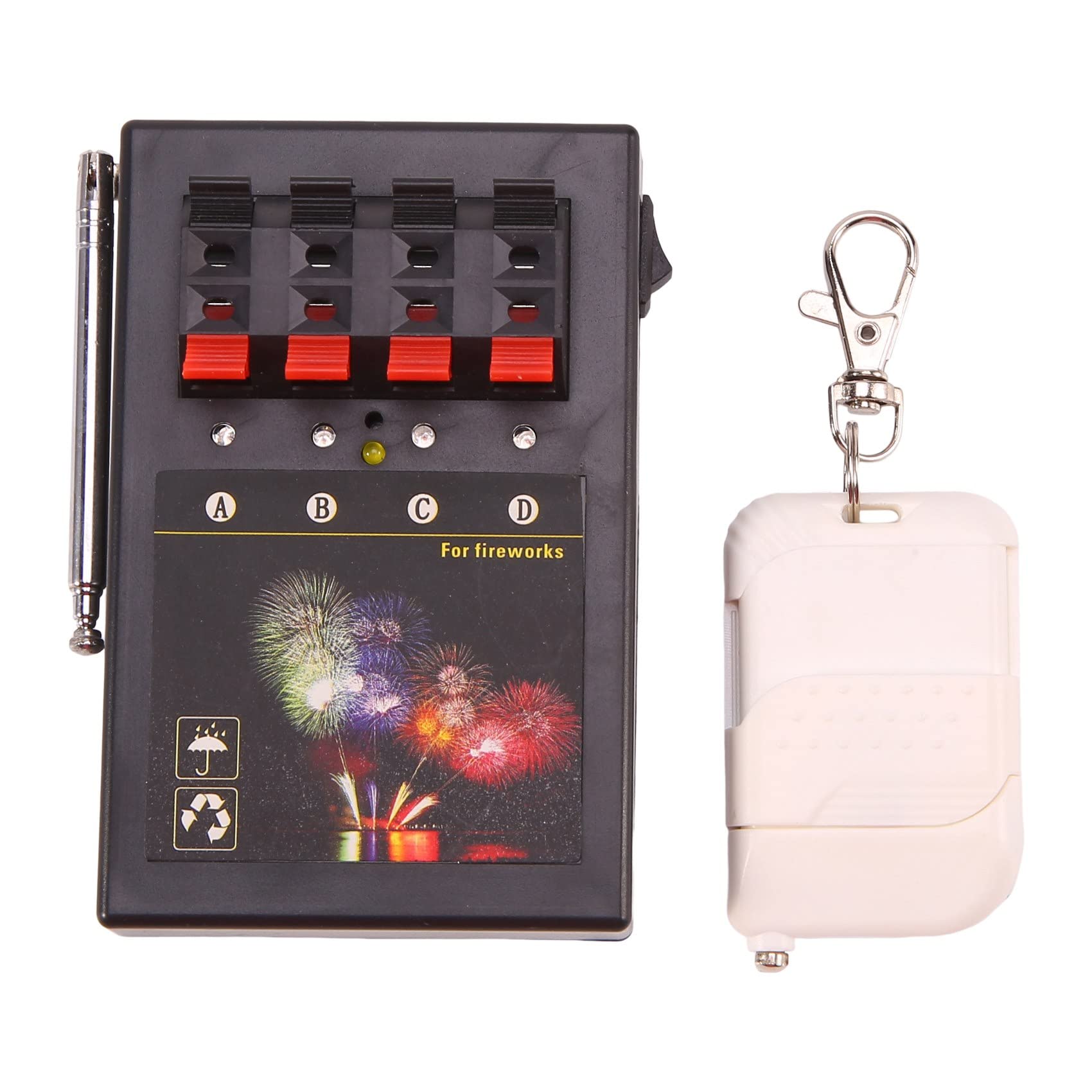 de Disparo de Fuegos Artificiales 4CH Smart Wireless Remote Safety Igniter Electroni Wire