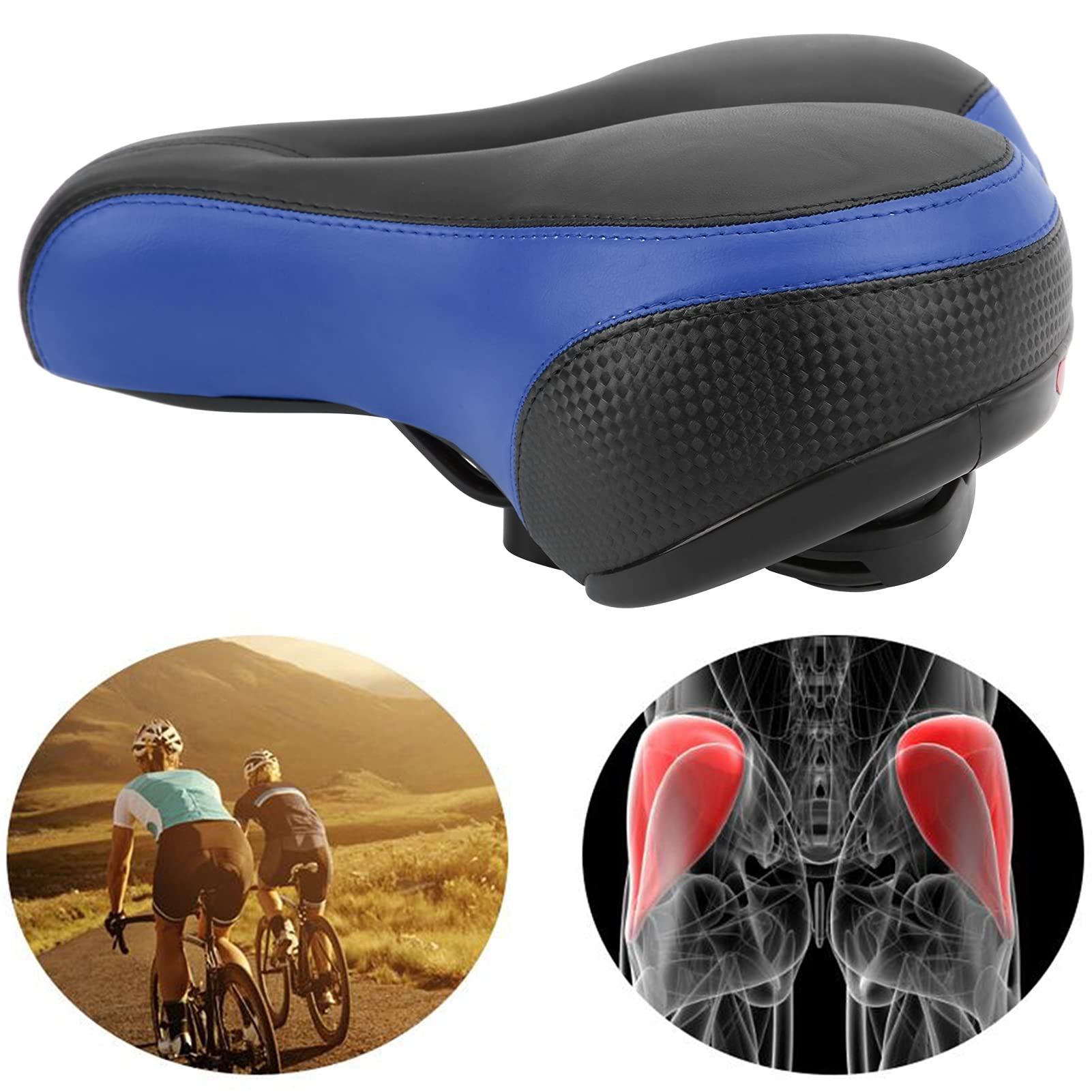 Most Comfortable Bike Seat New Fiber Road Leather /Mountain Seat