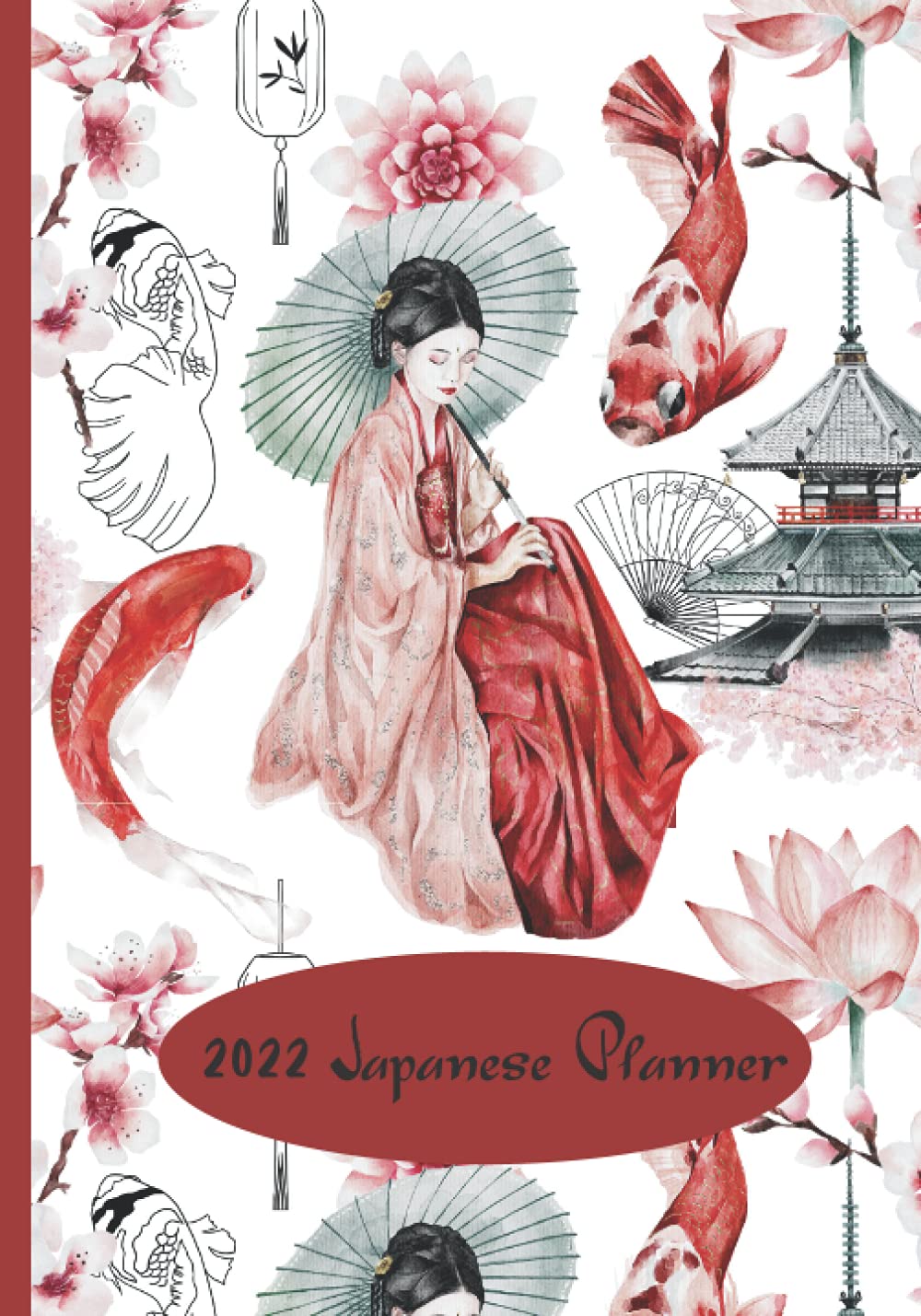 2022 Weekly & Monthly Japanese Planner