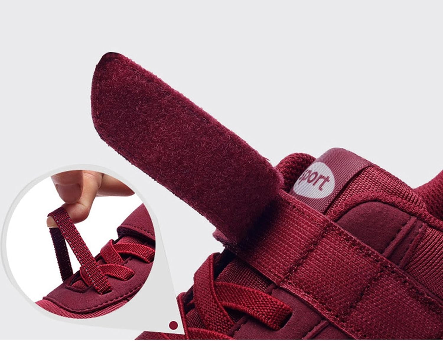 [WOOYOO] スノーシューズ スニーカー レディース 防寒 滑り止め 裏起毛 お年寄り 中老年 おじ靴 大きいサイズ 男女兼用