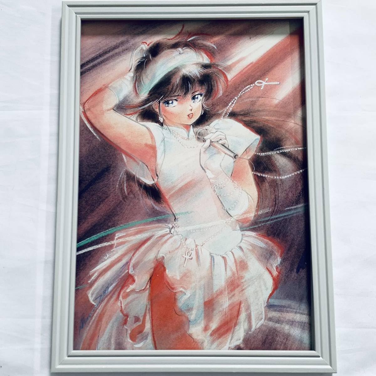 Amazon.co.jp: きまぐれオレンジロード イラスト 額装 A4サイズ  