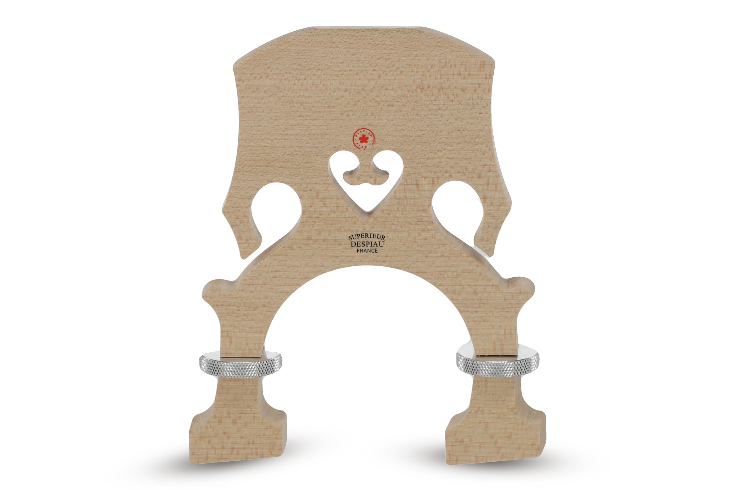Despiau Bass Bridge, Double Bass Bridge, Planet D Height Adjustable 1/4 Foot Width 130, With Contribution To Nature Conservation - Image 2