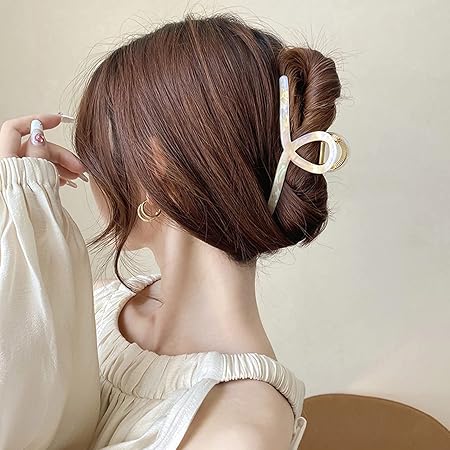 Amazon ヘアクリップ バンスクリップ 大きめ へあくりっぷ 大きめしっかり 髪留め クリップしっかりとまる 強力 大 おしゃれ 大人 オフィス 風呂バンス ヘアアクセサリー Rafeio ヘアクリップ バレッタ 通販