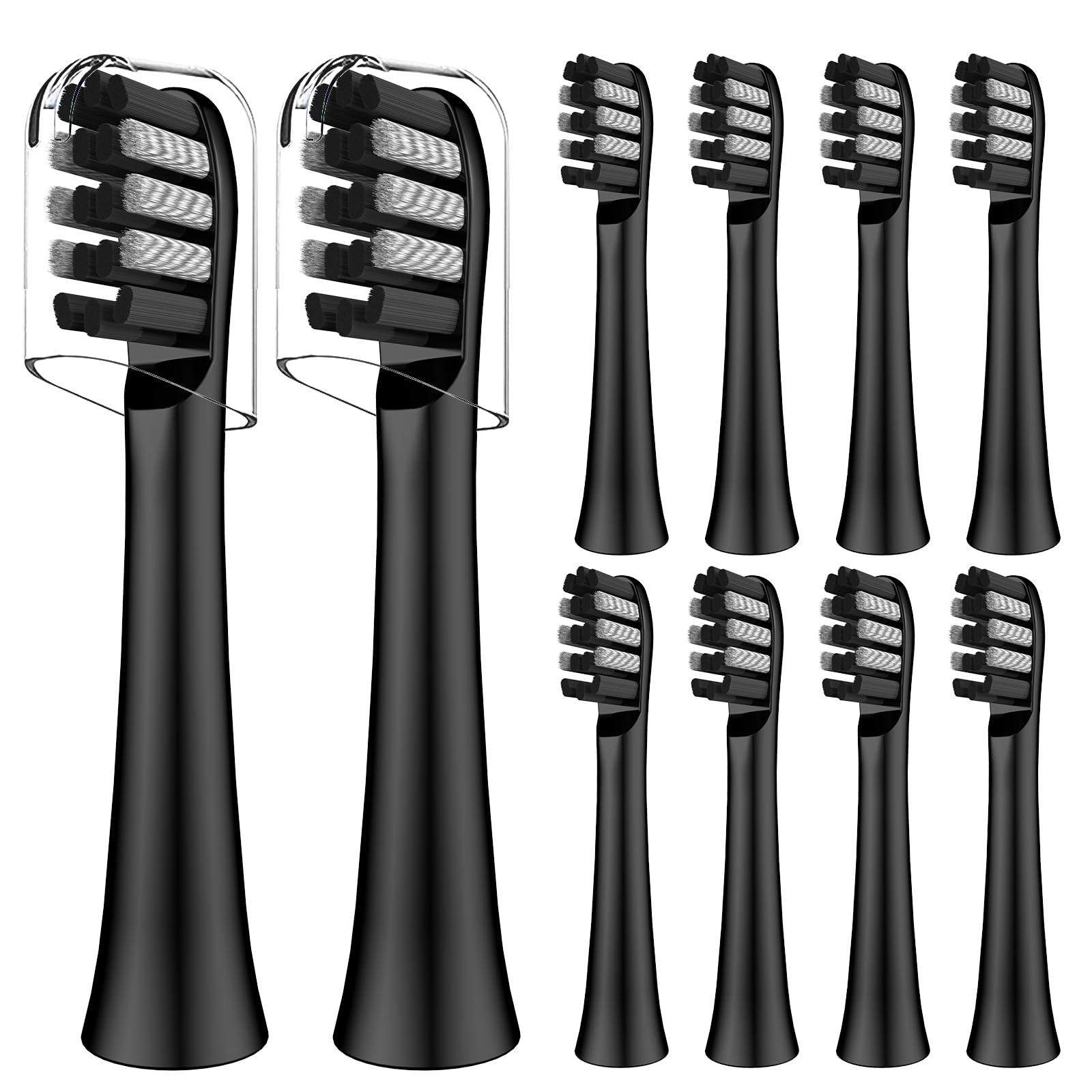 Cabezales de cepillo compatibles con el cepillo de dientes Colgate 360 Sonic Power Charcoal