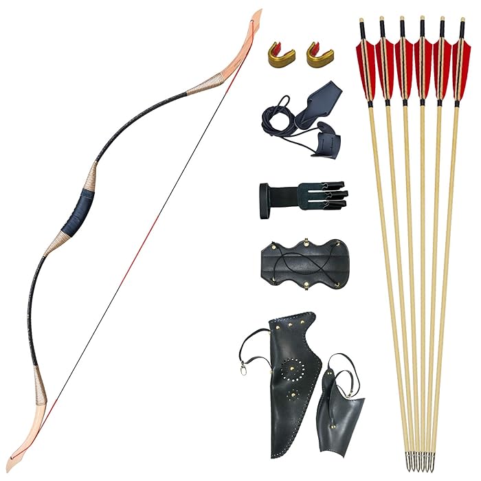 Buy D&Q Recurve Bow and Arrow for Adults Archery Set 30 35 40 45 50 lb