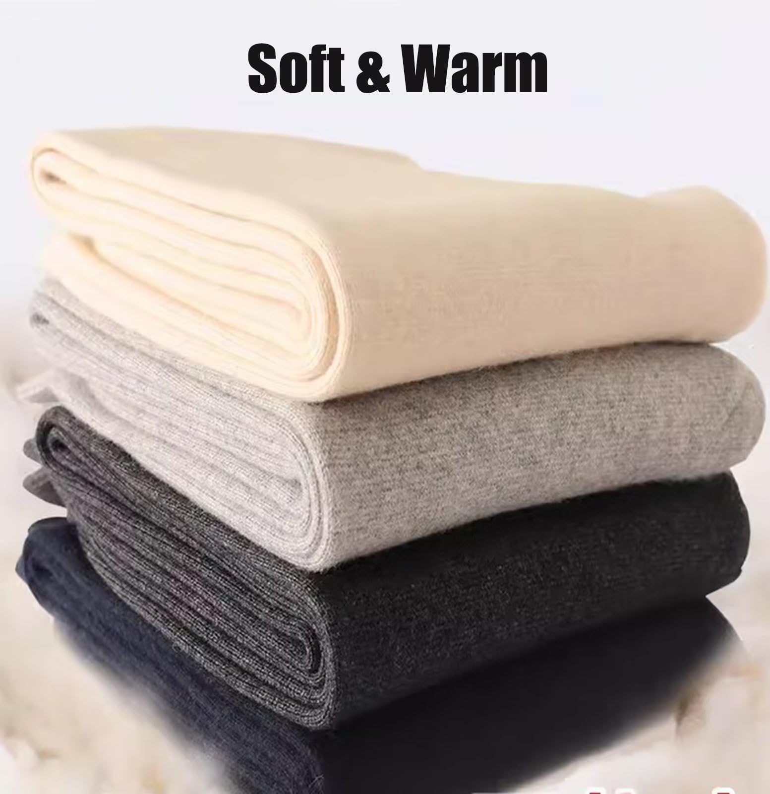 Pantalones Térmicos para Hombre,Pantalones de compresión cálidos de Invierno,97.1% Cachemira