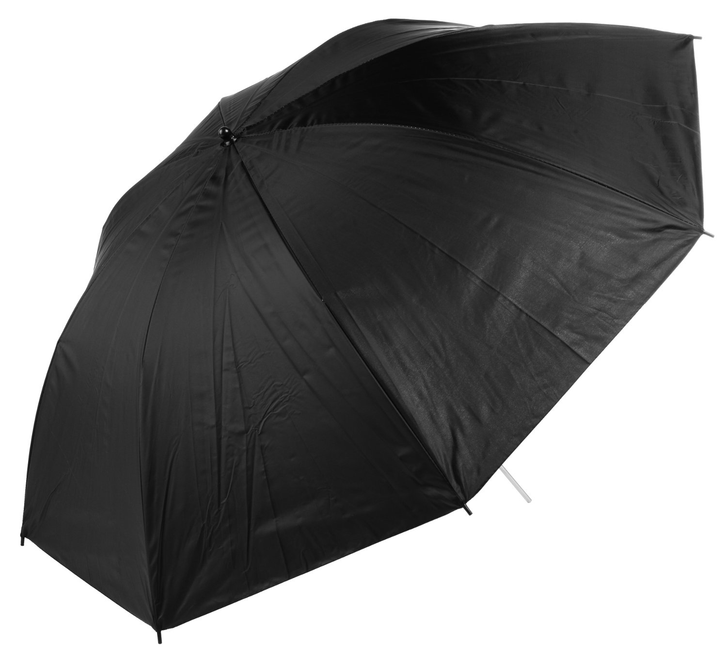 BRESSER BR-BS110 Paraguas Reflector Negro/Plata 110cm