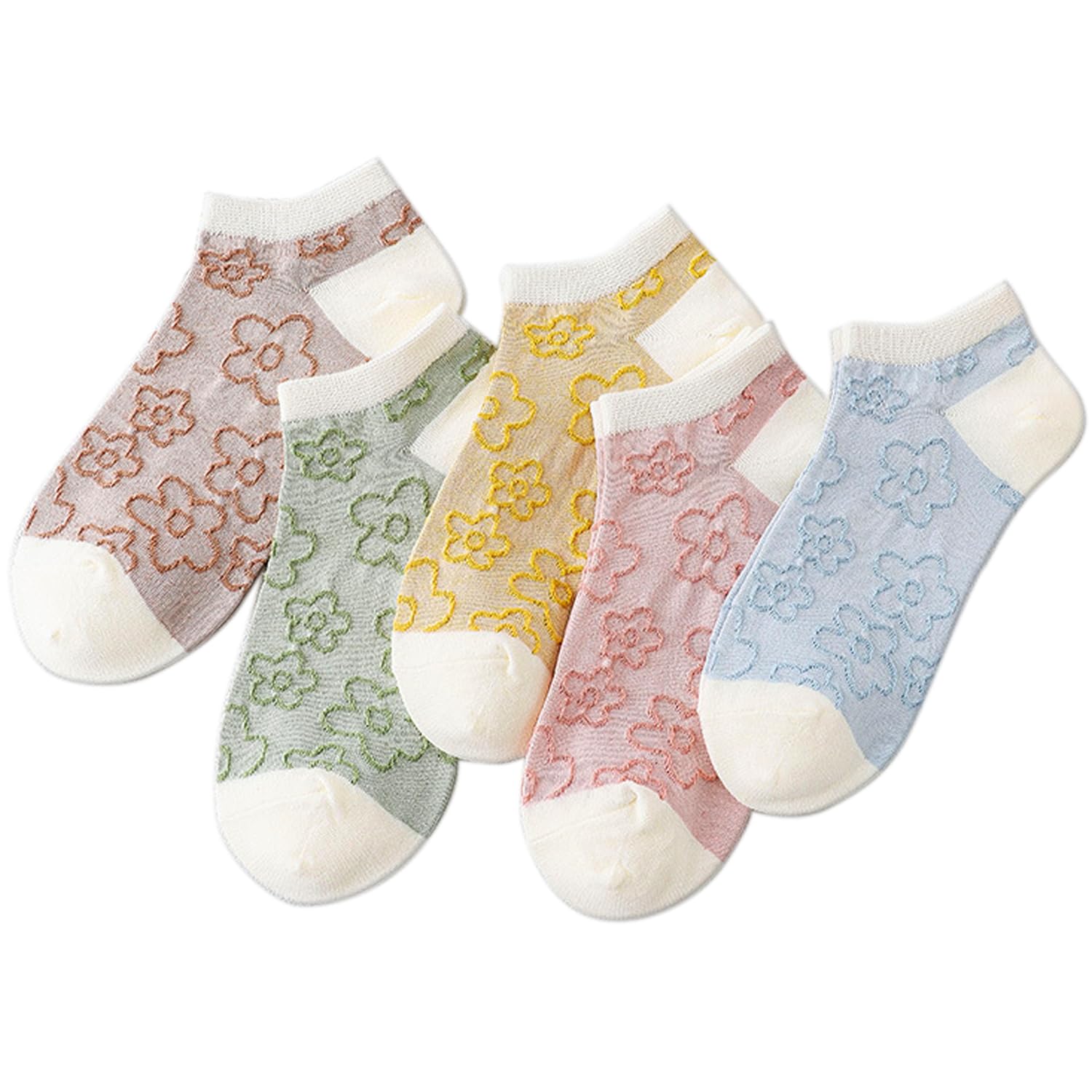 Benefeet Sox Womens Cute Ankle Socks Girls Novelty Fun Low Cut Socks Colorful Patterned Casual Cotton Short Summer Sock