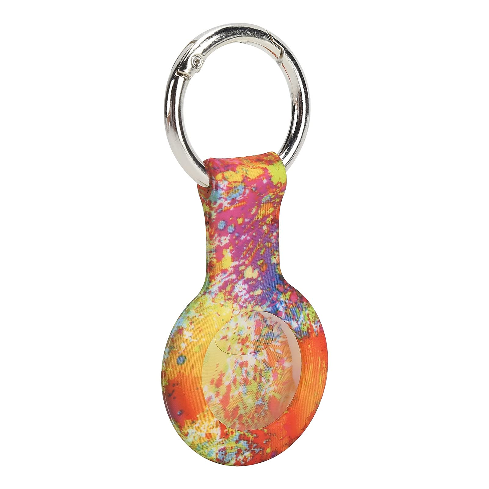 Silicone Location Case, Locator Protective Sleeve Anti Interference Printing Pattern Portable Soft with Metal Buckle for Home for Outdoor for Travel(Painted)-image-24