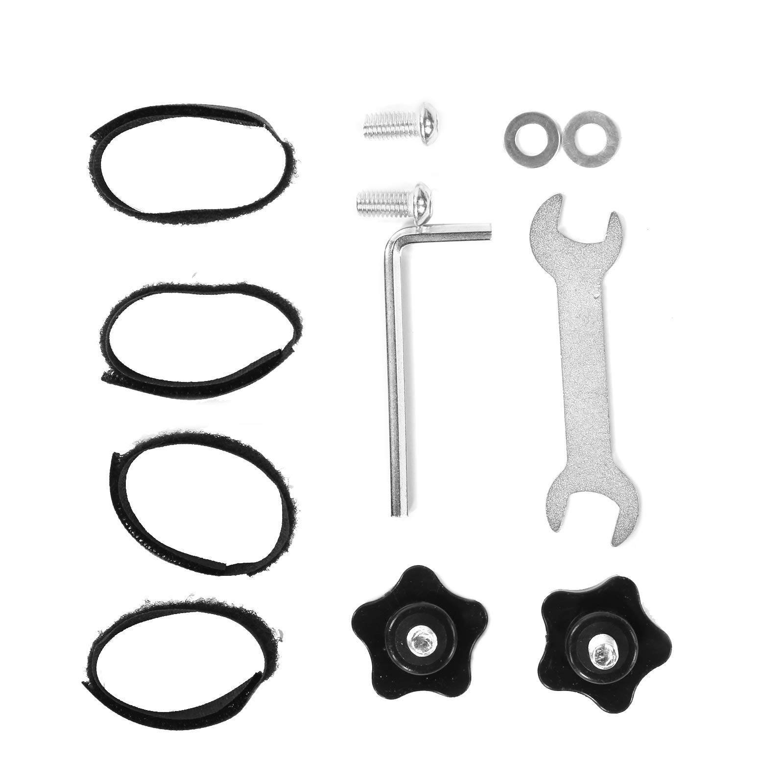 Ausla Supporto per Volante da Gioco di Corse Pieghevole Staffa di Supporto per Ruota in Acciaio Posizione del Pedale Regolabile Sinistro Destro 81 X 54 X 94 Cm per Giocatori di Sim Racing