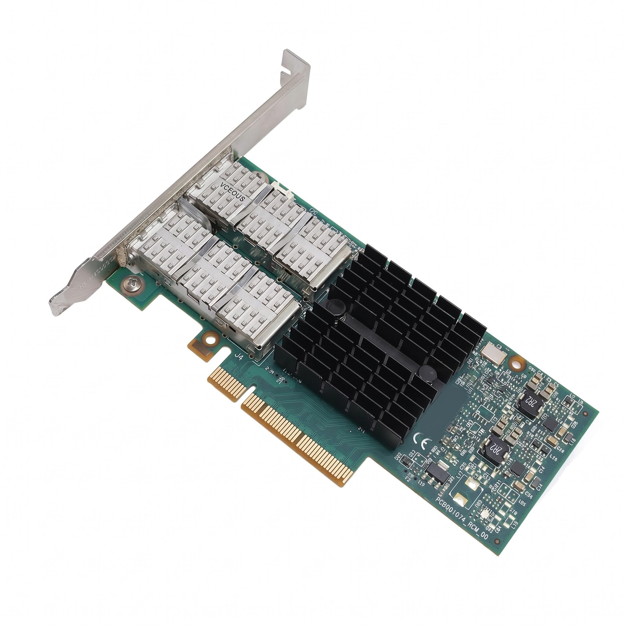Scheda PCIE Ethernet da 40 GB, PCI Express 3.0 X8 PCIE Gigabit Ethernet Server Adattatore 40GBE 2 Porte Scheda di Rete Latenza a Bassa Latenza Fino a 40 GB/s per Fibra Ottica per