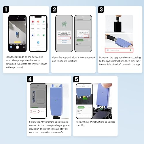 Miniatura 3 de XJI Cartuchos de tóner compatibles con 414A (con chip) para HP 414 A X W2020A W2021A W2022A 414X tinta, paquete de 4 unidades, para impresora Color