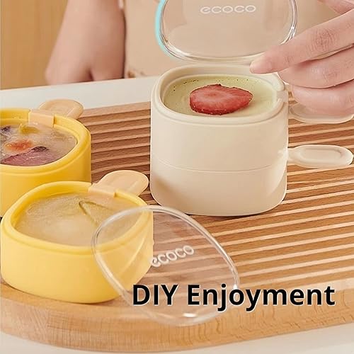 Miniatura 8 de Juego de moldes para paletas con palillos, 1 a 2 piezas, moldes de silicona para hacer helados, moldes para helados, accesorios de cocina, fácil