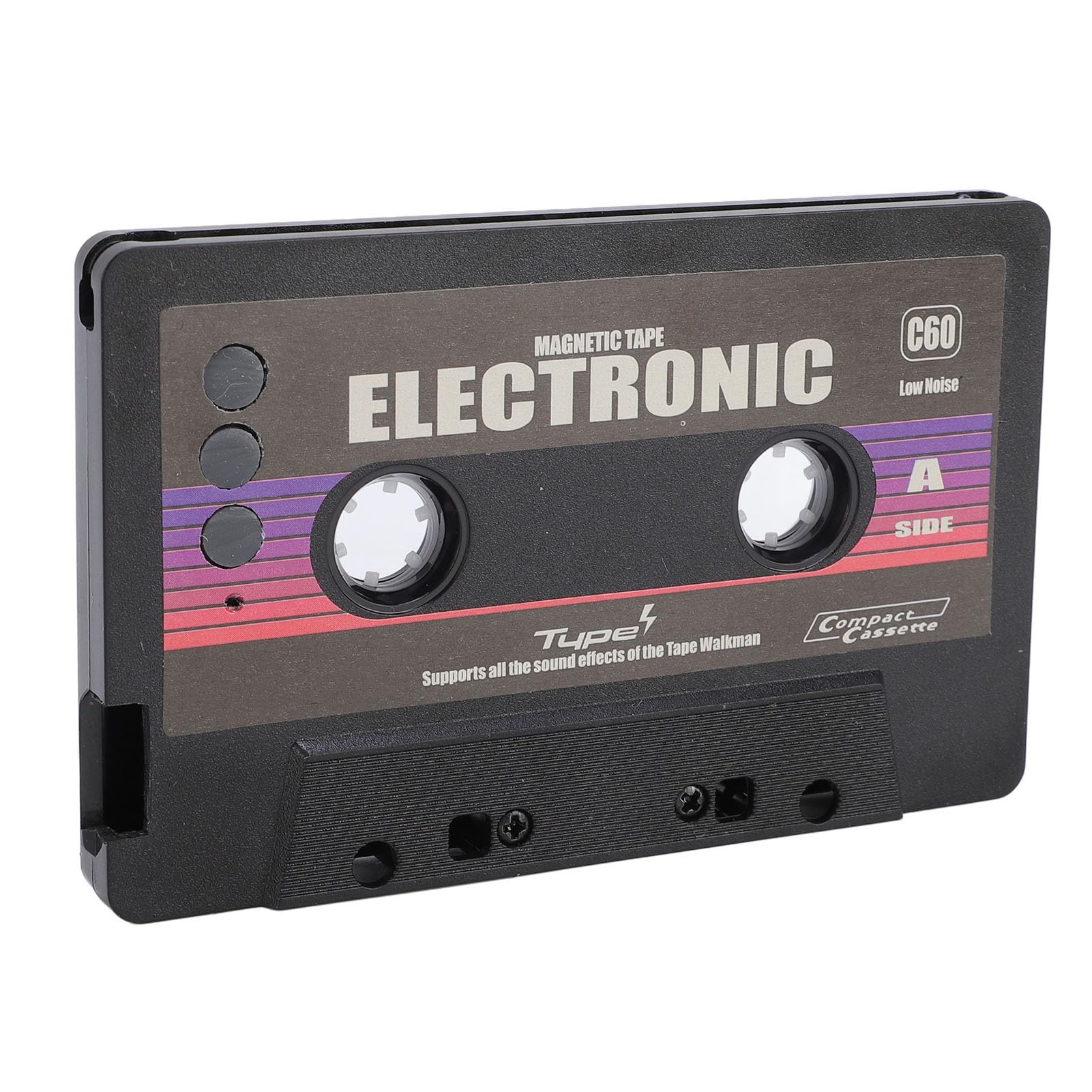 banapoy Kassette Bluetooth -Adapter für Auto, Auto -Audioempfänger Universal Bluetooth Audio Cassette Receiver Tape Player, Kassettenklebeband Zum Aux -Adapter, für Fahrzeug, Handy, Handy