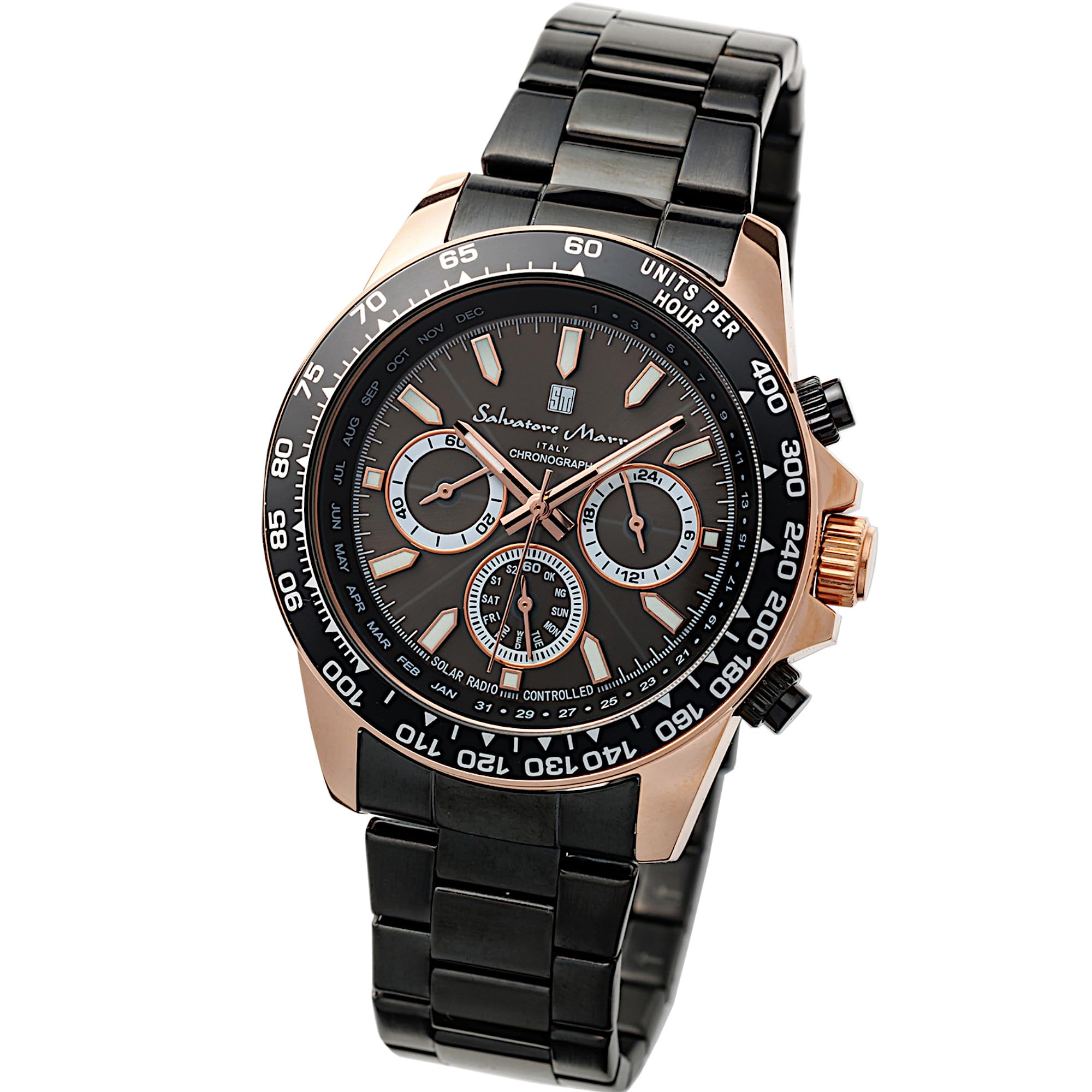 Salvatore Marra SM-1213 BKGD 時計 Salvatore Marra SM-1213 BKGD 時計
