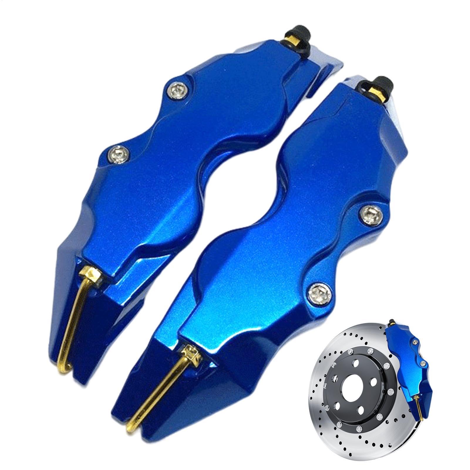 Cubierta de Pinza de Freno 2pcs Cubierta de Buje de Rueda Cubierta de Freno Cubierta de Pinza de Freno de Coche Pegatina de Pinza de Freno Cubierta de Pinza de Freno de Coche Universal Cubierta