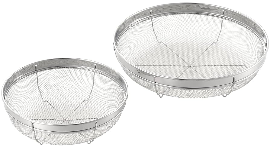 ステンレス製 ザル ③ ６種類７点セット 業務用 まとめ売り ざる N0602 MT 18-8 ステンレス製パワーザル 25cm の通信販売 - 【ざる