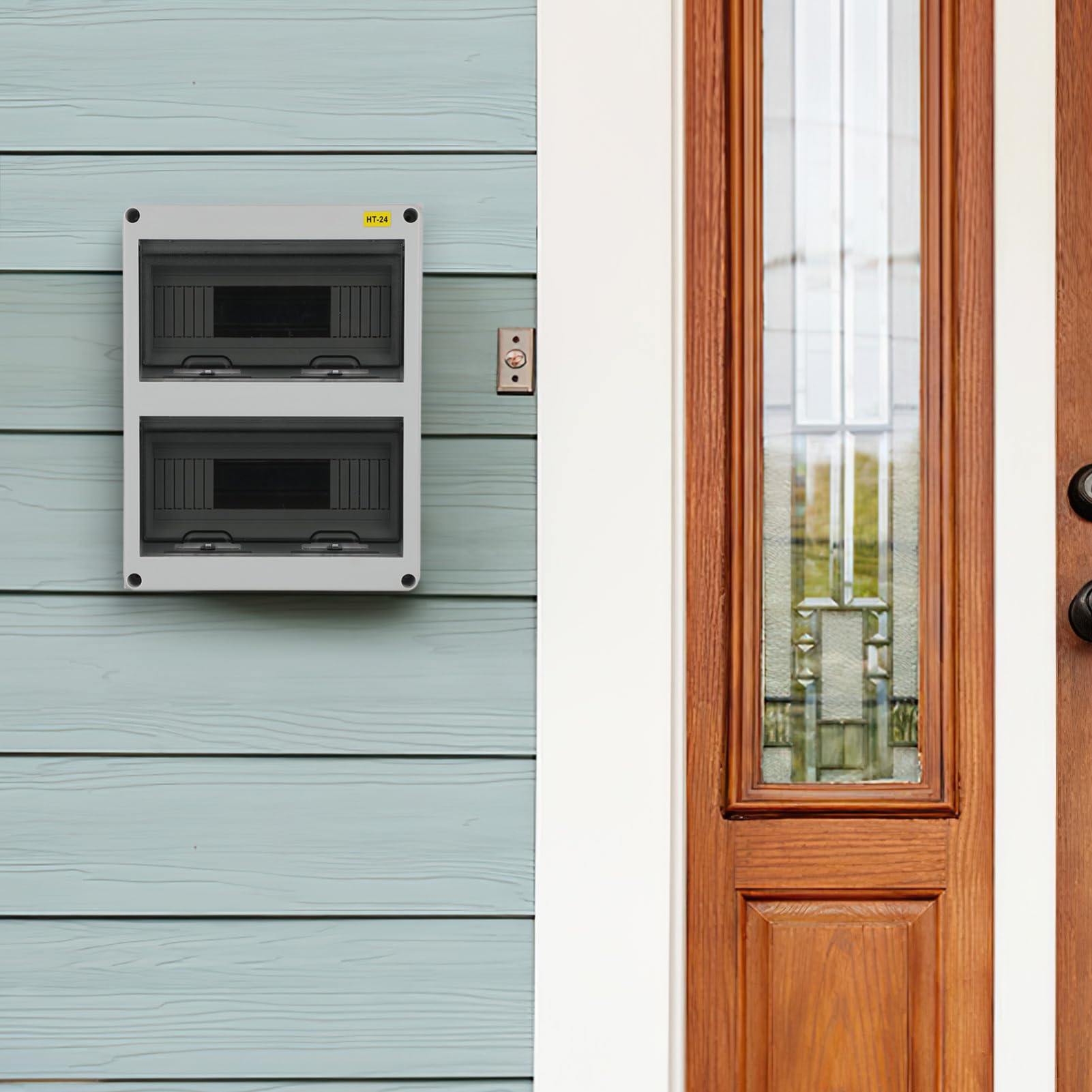 Hemobllo Caja De Distribucion Estanca Conexiones De Plástico Para Exterior Interruptores