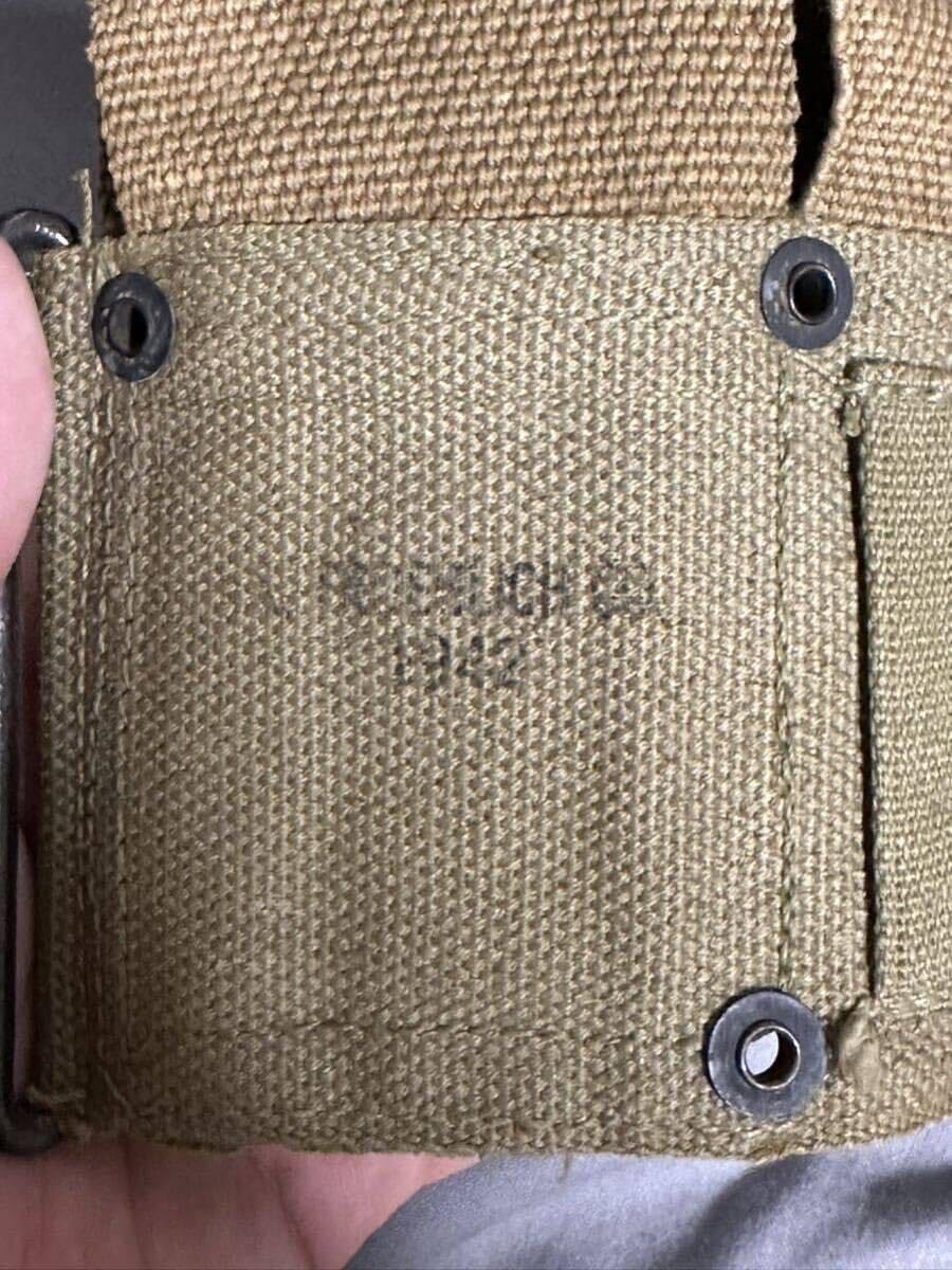 Amazon | 米軍 M1ガーランド用 M1923 カートリッジベルト 大戦装備品