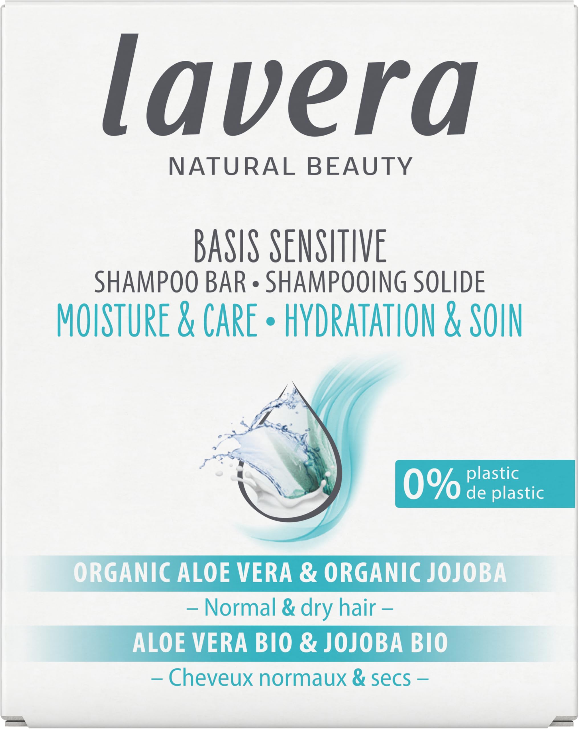 lavera Shampoo bar Basis Sensitive Moisture & Care 50 g