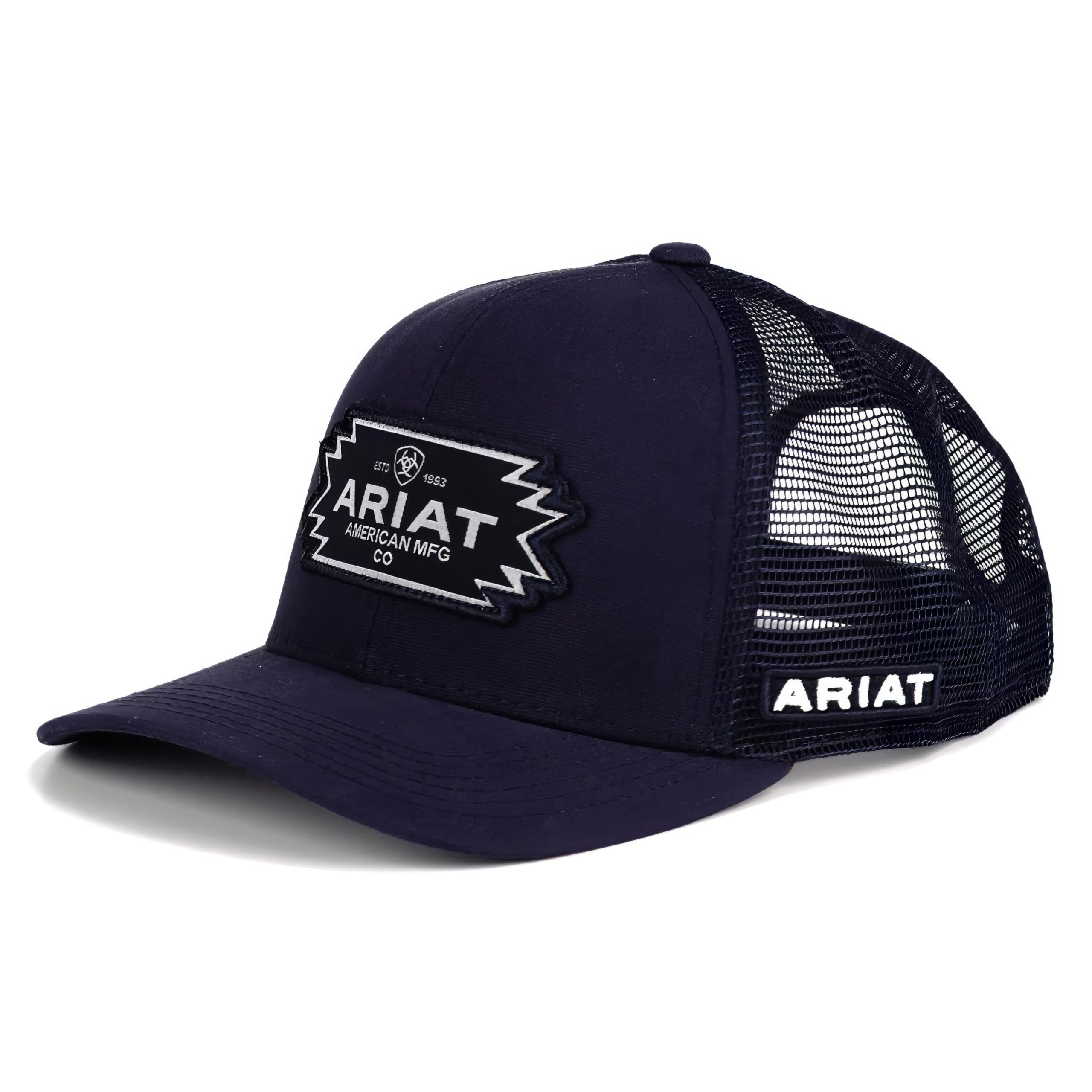 Ariat Men's Navy Southwest Patch Cap