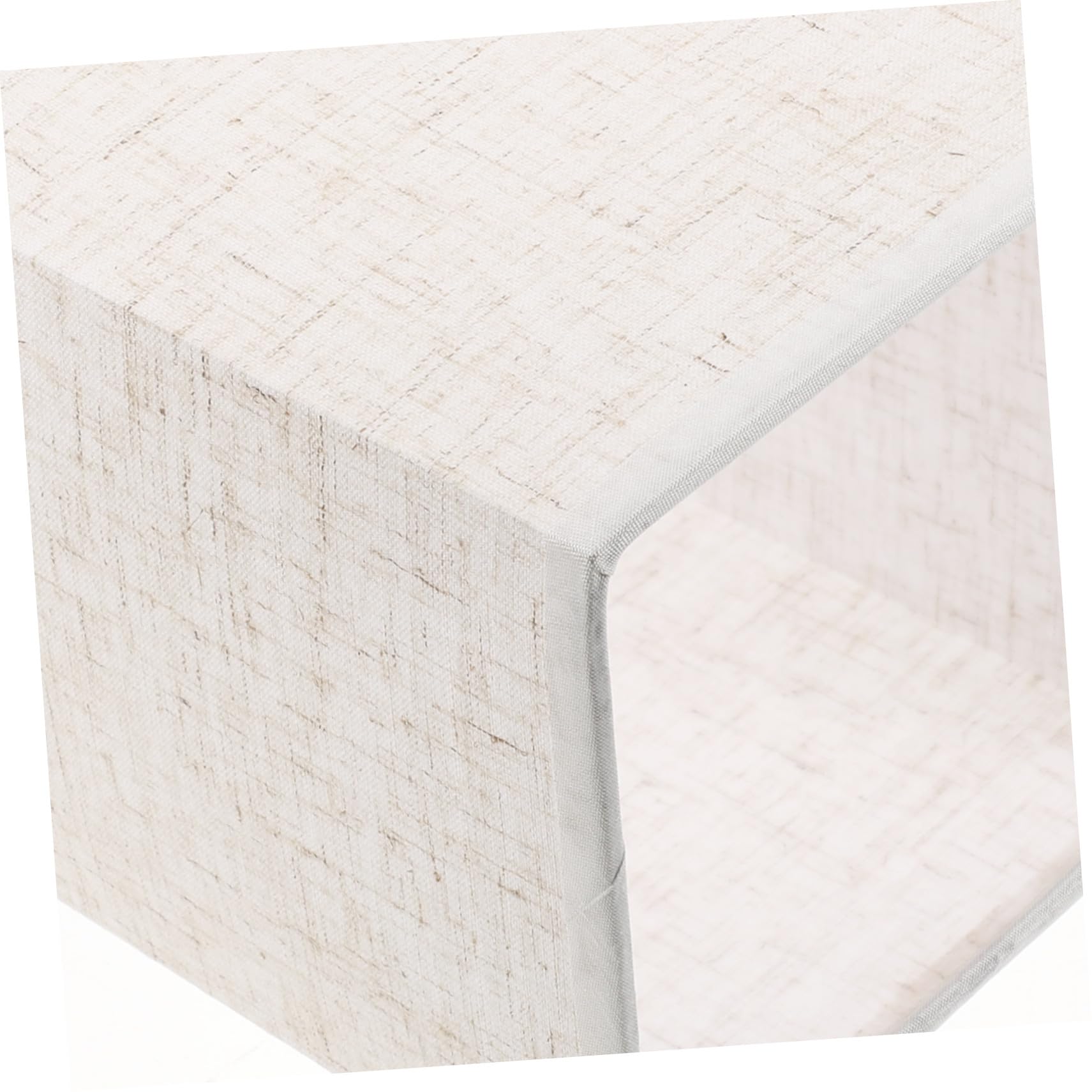 Ipetboom Pantalla de Lámpara de Pie y Pared E27 de Tela de Lino Beige Natural Cubierta para Lámpara Interior Pantalla Pequeña de Mesa Uso Decorativo en Dormitorio y Oficina Unidad