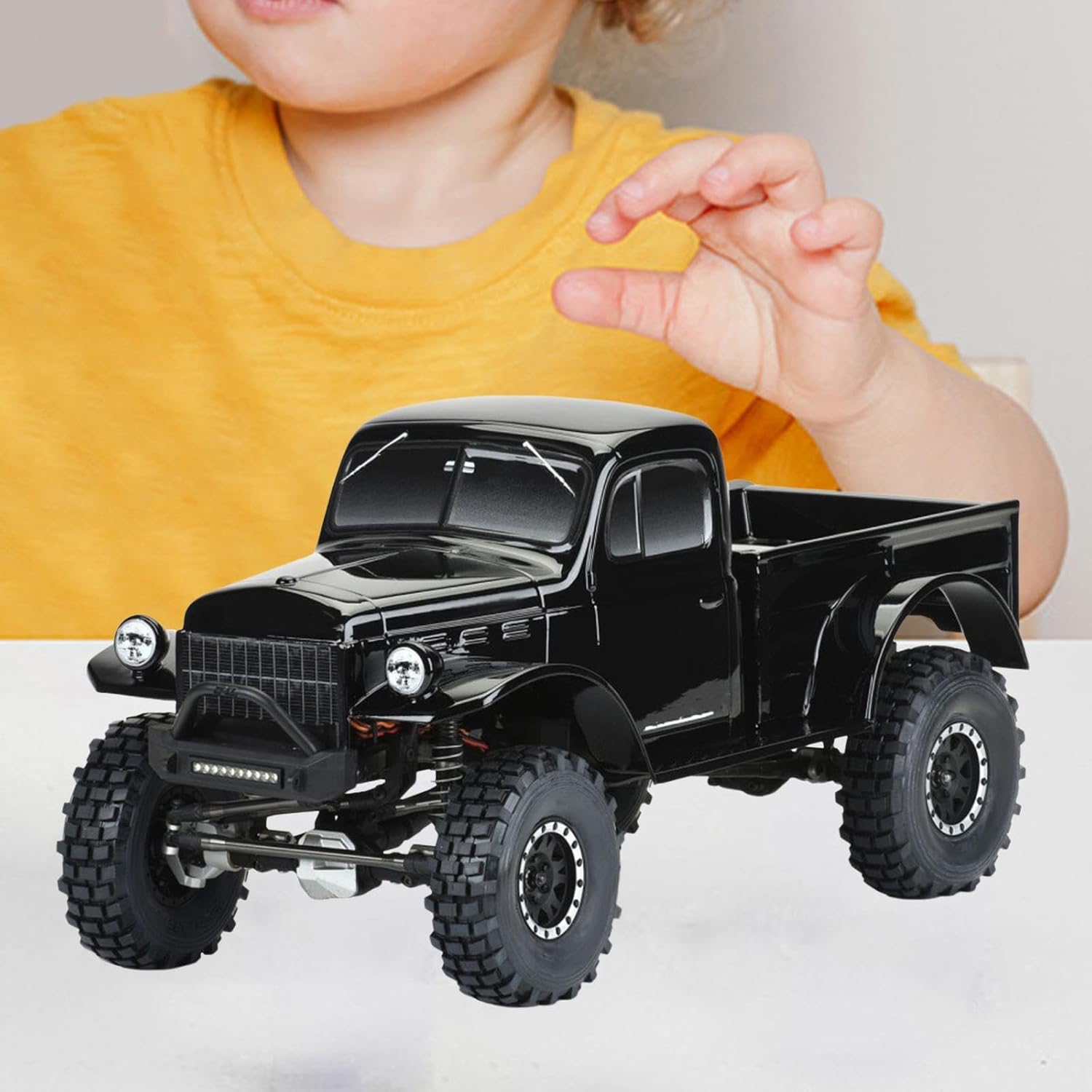 B Baosity RC Body Shell, RC Truck Shell Body for 1/10 Model Car Hobby Car Upgrade Parts