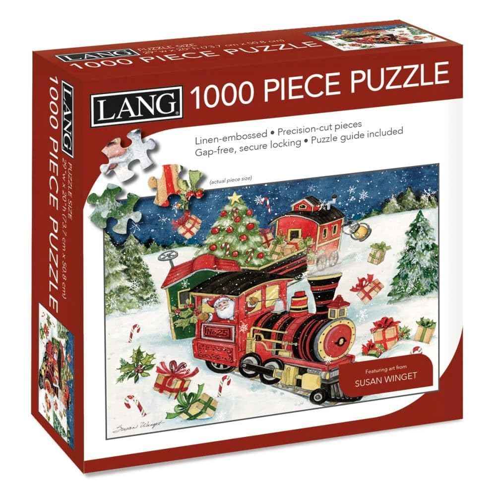 Lang All Aboard Puzzle - 1000 PC (5038051), Multicolor