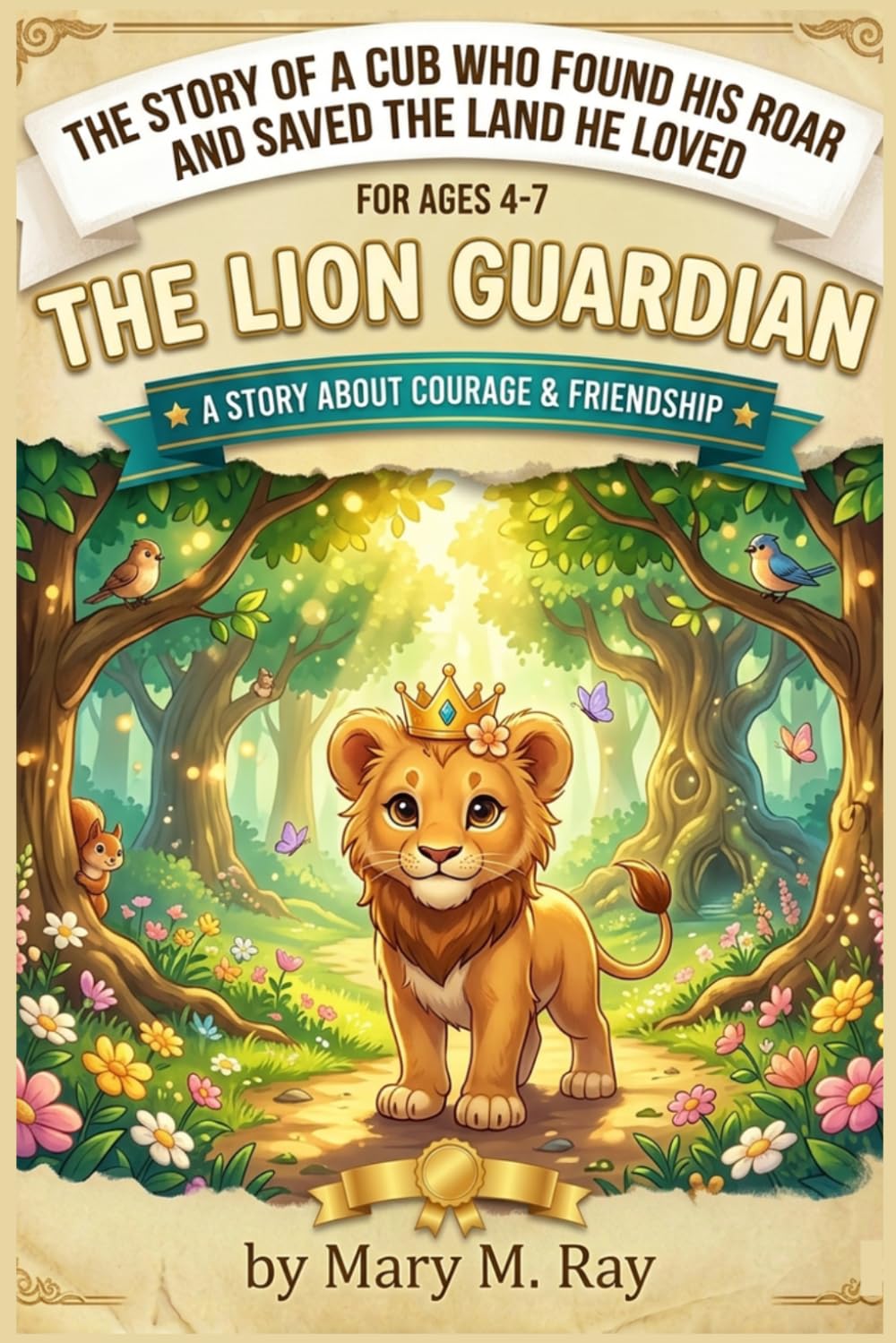 The Lion Guardian: The Story of a Cub Who Found His Roar and Saved the Land He Loved (children learning store)