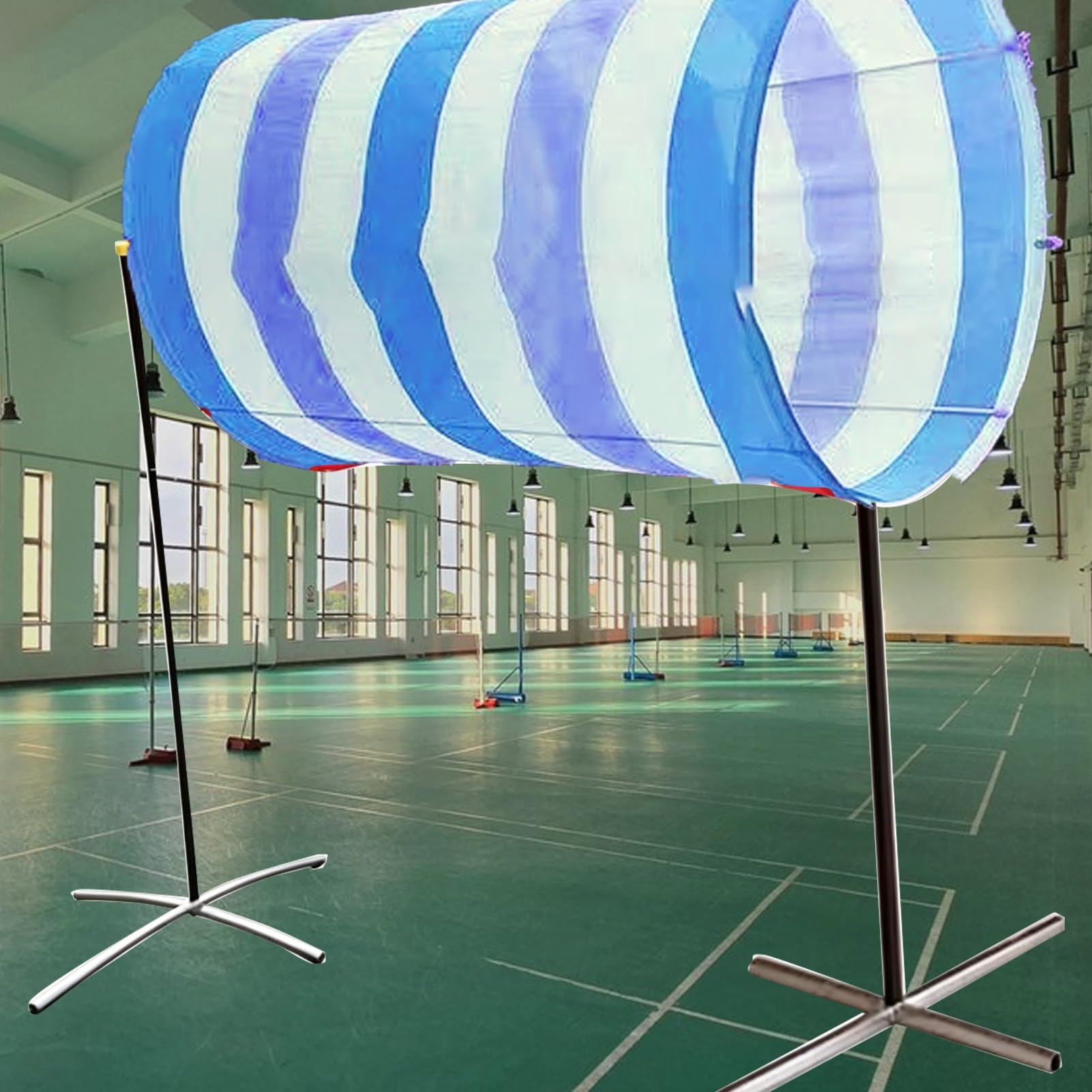 Percorso Ostacoli Droni Kit per Percorso a Ostacoli per Droni da Corsa, Adatto ai Principianti, Attrezzatura per Esercitarsi con Aeromodelli a Lungo Raggio, FPV(Blue,Length 80 cm (31 1/2"))
