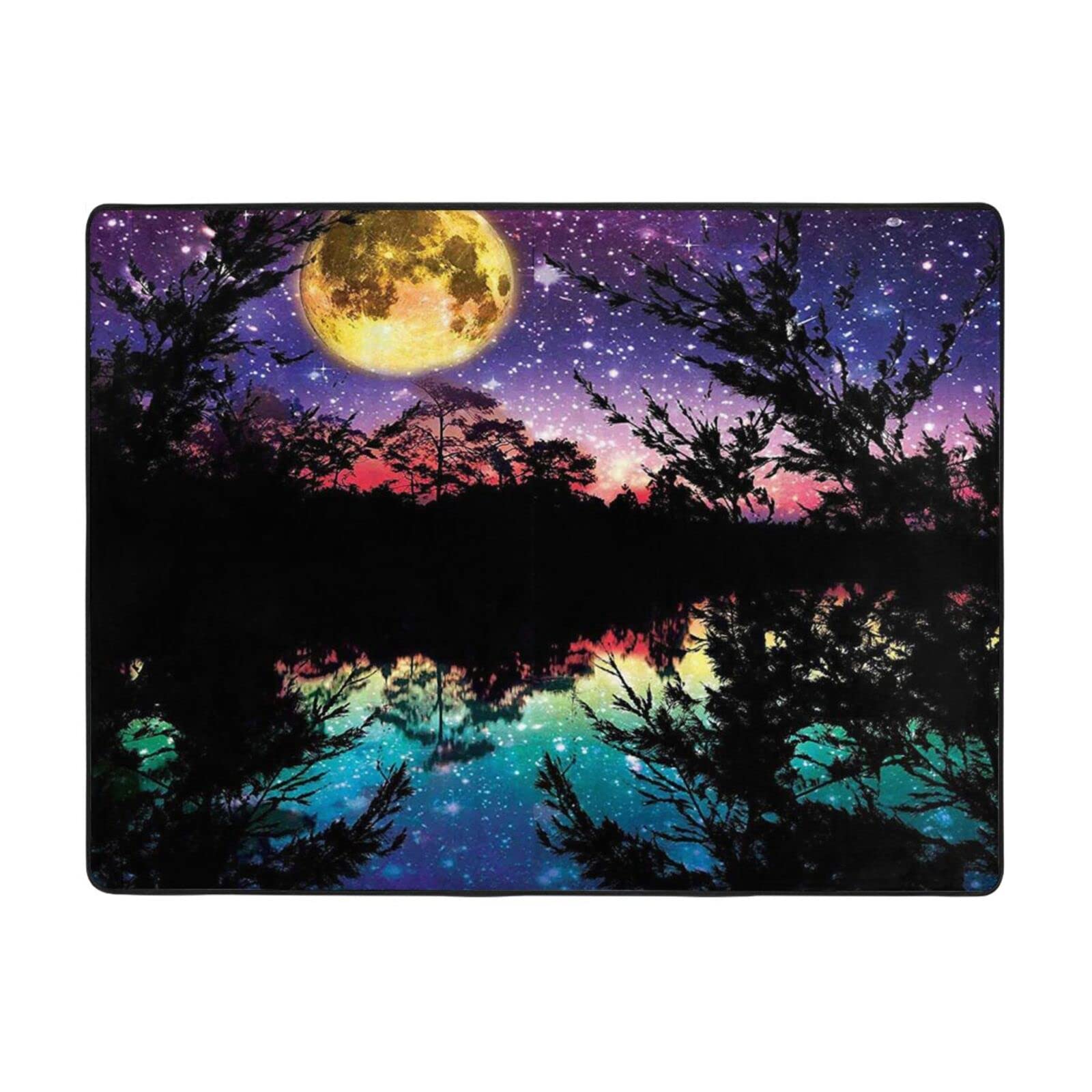 Tapis en flanelle lavable fini les glissades tapis antidérapant de salon