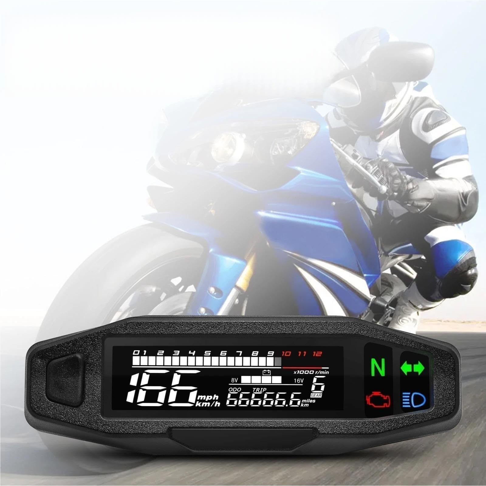 Motocykla Prędkościomierz Wskaźnik Deski Rozdzielczej Motocykla