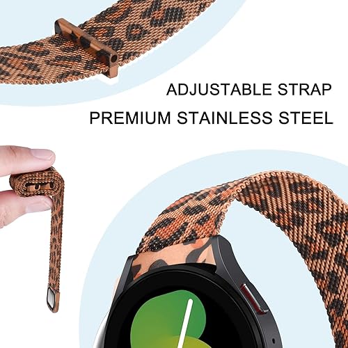 Miniatura 3 de Amzpas Correas para Samsung Galaxy Watch 6 Band 1.575 in 1.732 in, Samsung Galaxy Watch 6 Classic Band 1.693 in 1.850 in, correa de repuesto de