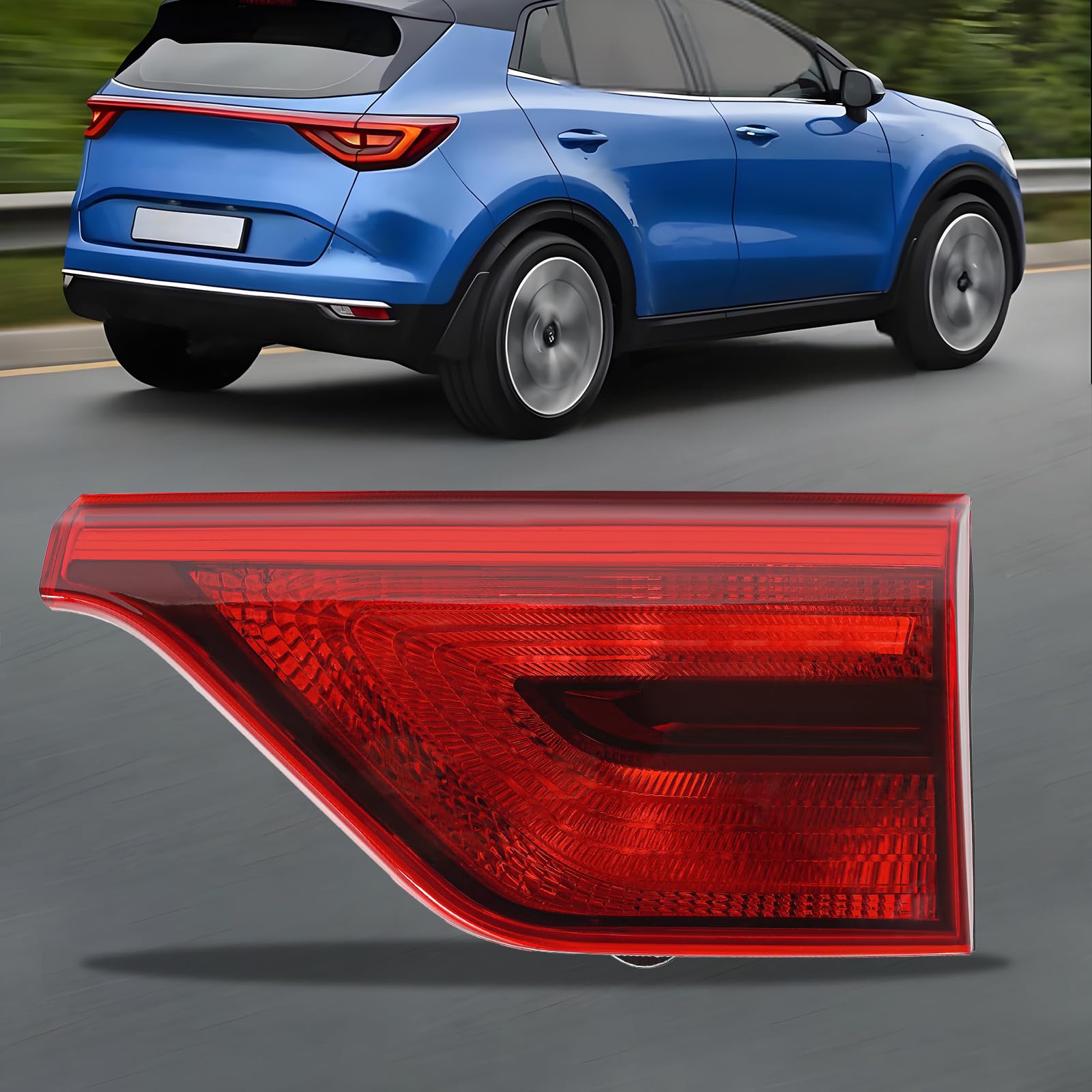 Halogen Inner Tail Light for 2017-2019 Kia Sportage Passenger Side 92406D9000 image 2