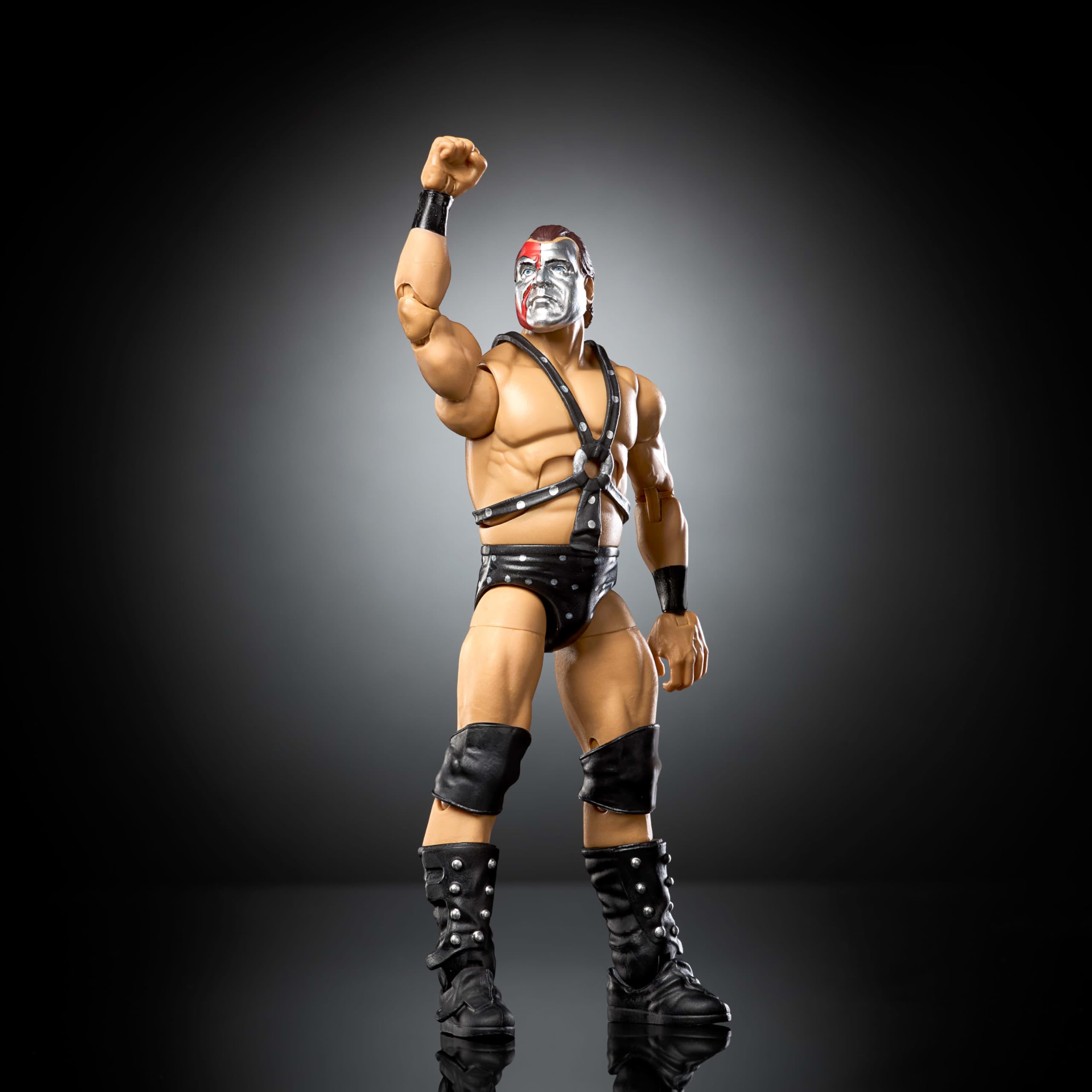 Mattel WWE Elite - Figura de acción y accesorios, serie #123, hacha de demolición coleccionable de 6 pulgadas con 25 puntos de articulación y manos intercambiables