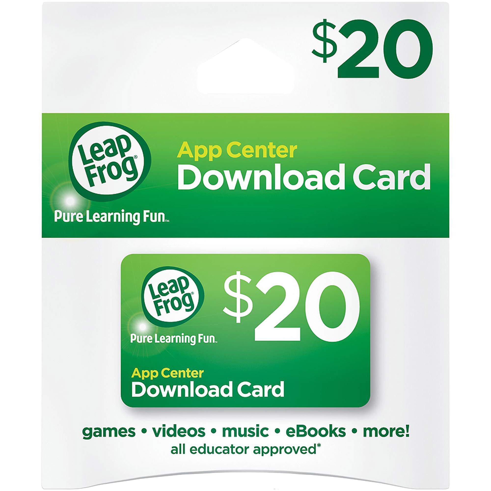 Amazon.com: LeapFrog App Center Download Card (Works with LeapPad 