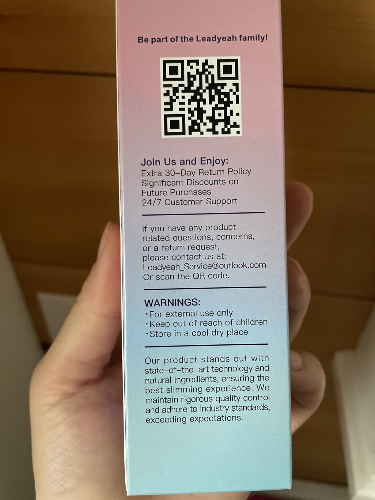Leadyeah B Flat Belly Firming Cream - Moisturizing, Firming for Stomach, Thighs and Butt, Body Lotion for Women and Men, 125 ML