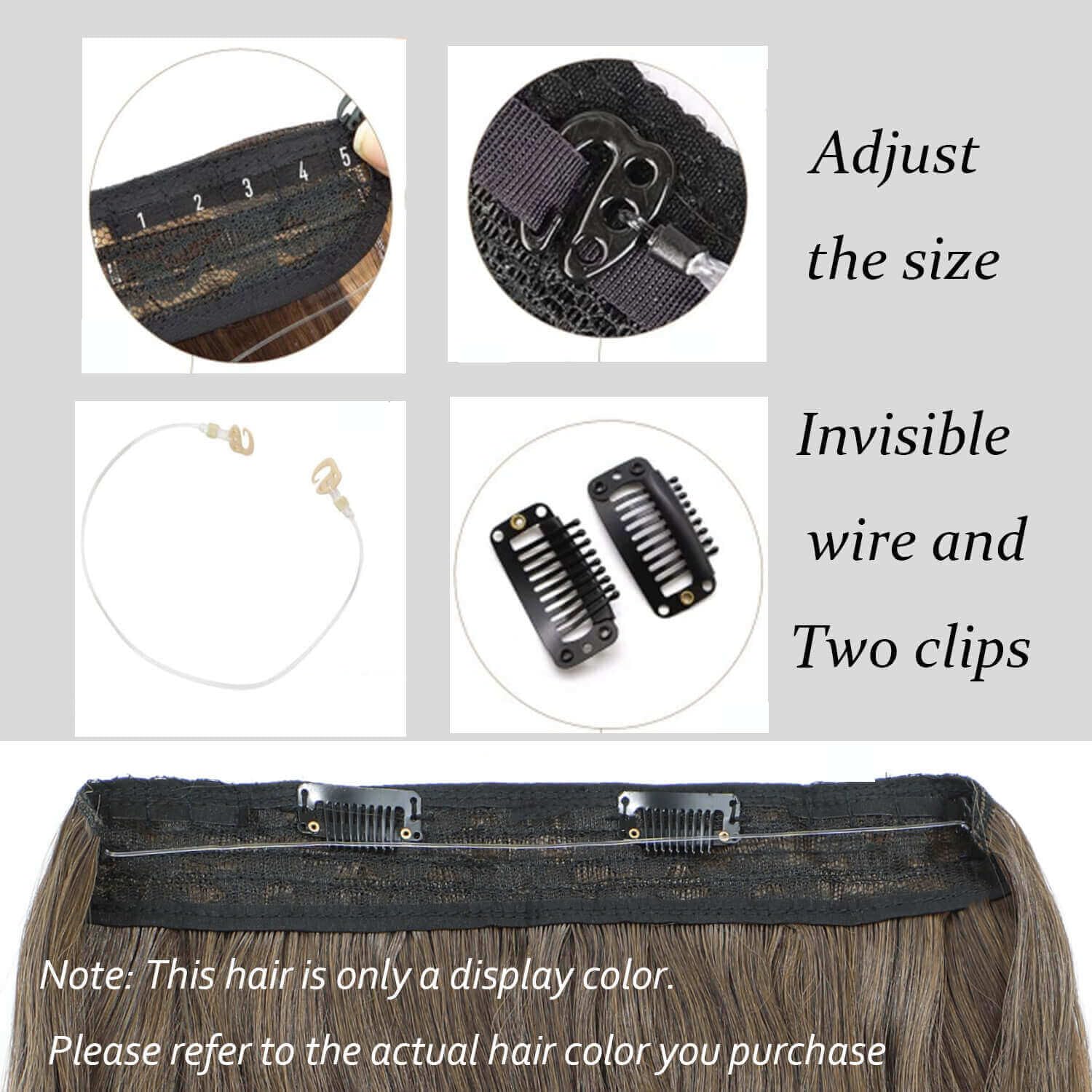 Hajhosszabbítás részletek és csatok