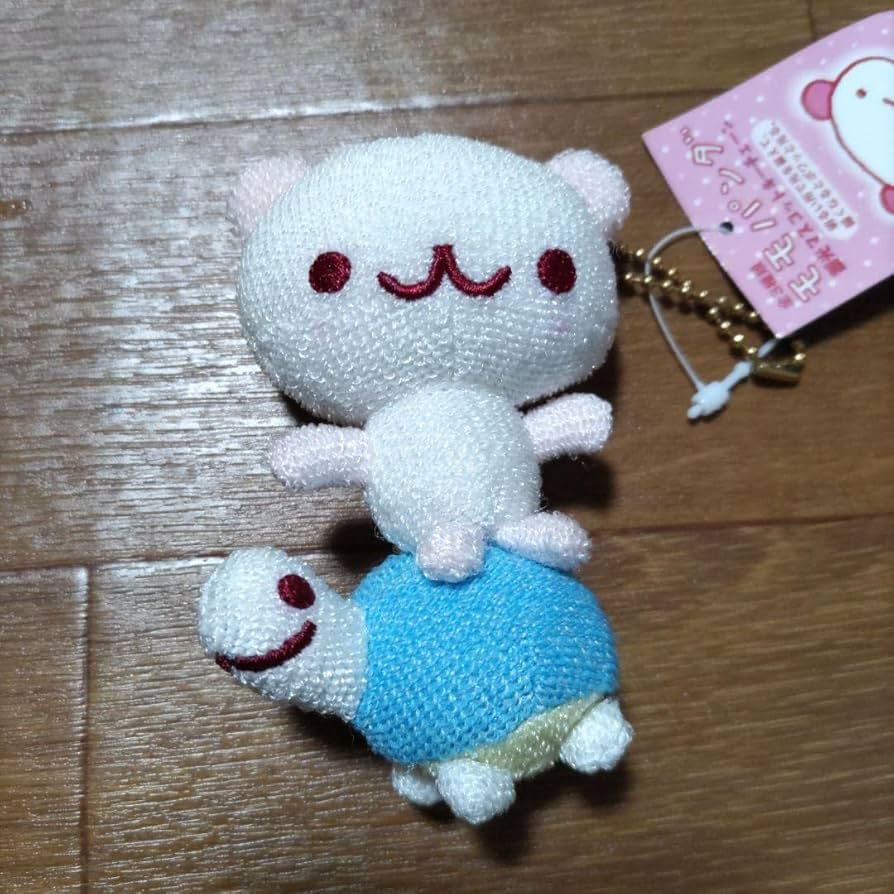 SAN-X ももんがモモちゃん ぬいぐるみ マスコットキーチェーン平成