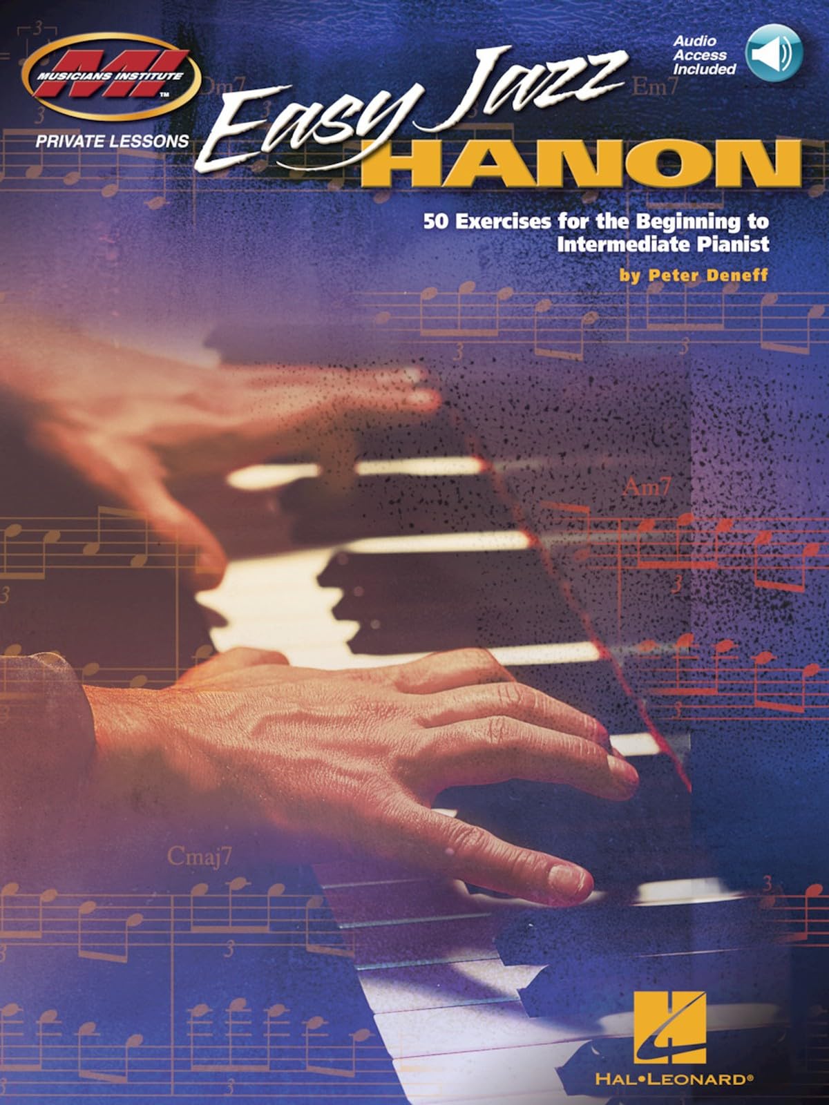 Easy Jazz Hanon: 50 Exercises For The Beginning To Intermediate Pianist (Musicians Institute - Private Lessons) (Includes Online Access Code)