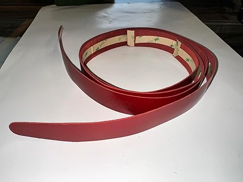 Miniatura 9 de Manillar de motocicleta vintage de cuero, agarre vintage para motocicleta (tabaco y marrón negro)