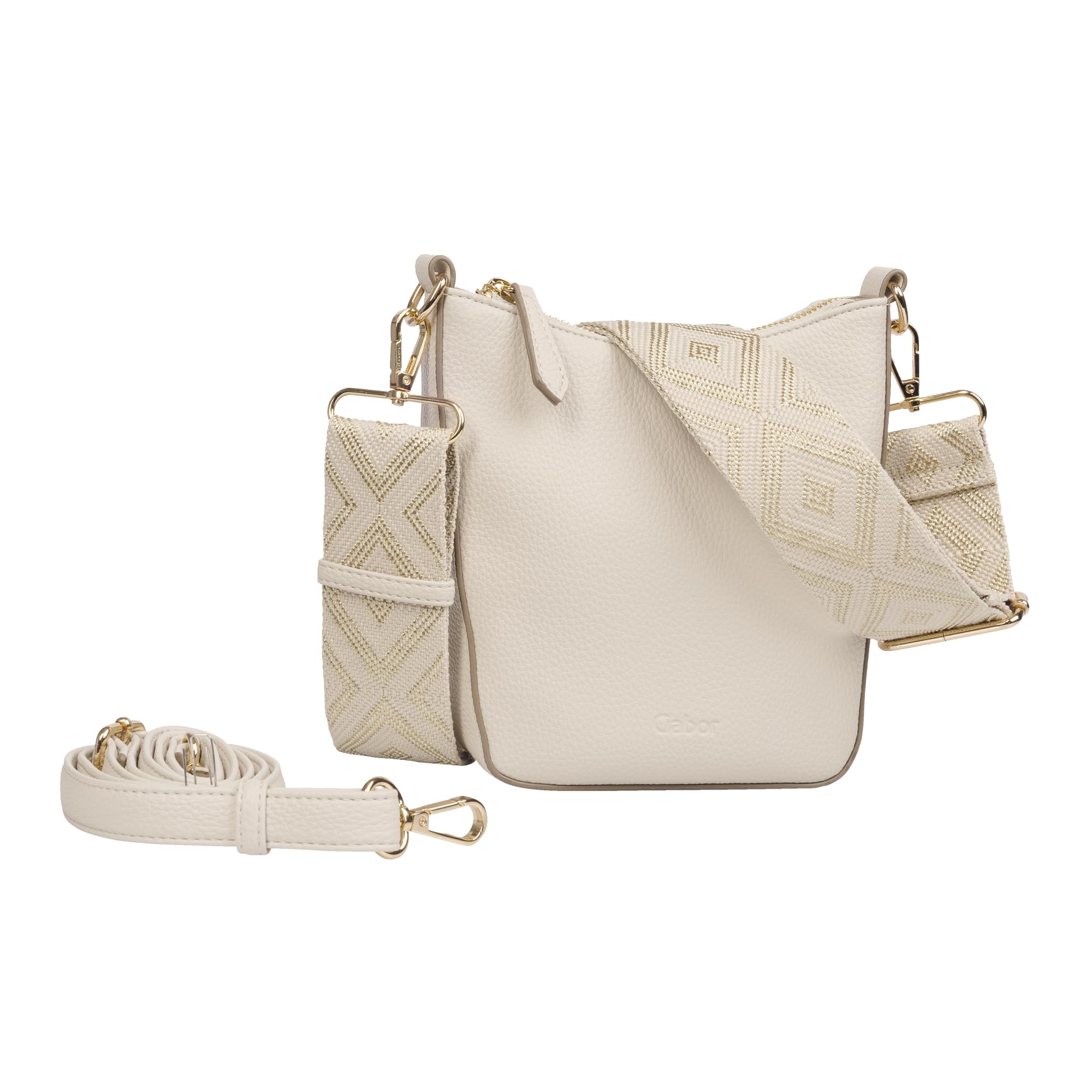 Gabor Women Linda Shoulder Bag, White, S