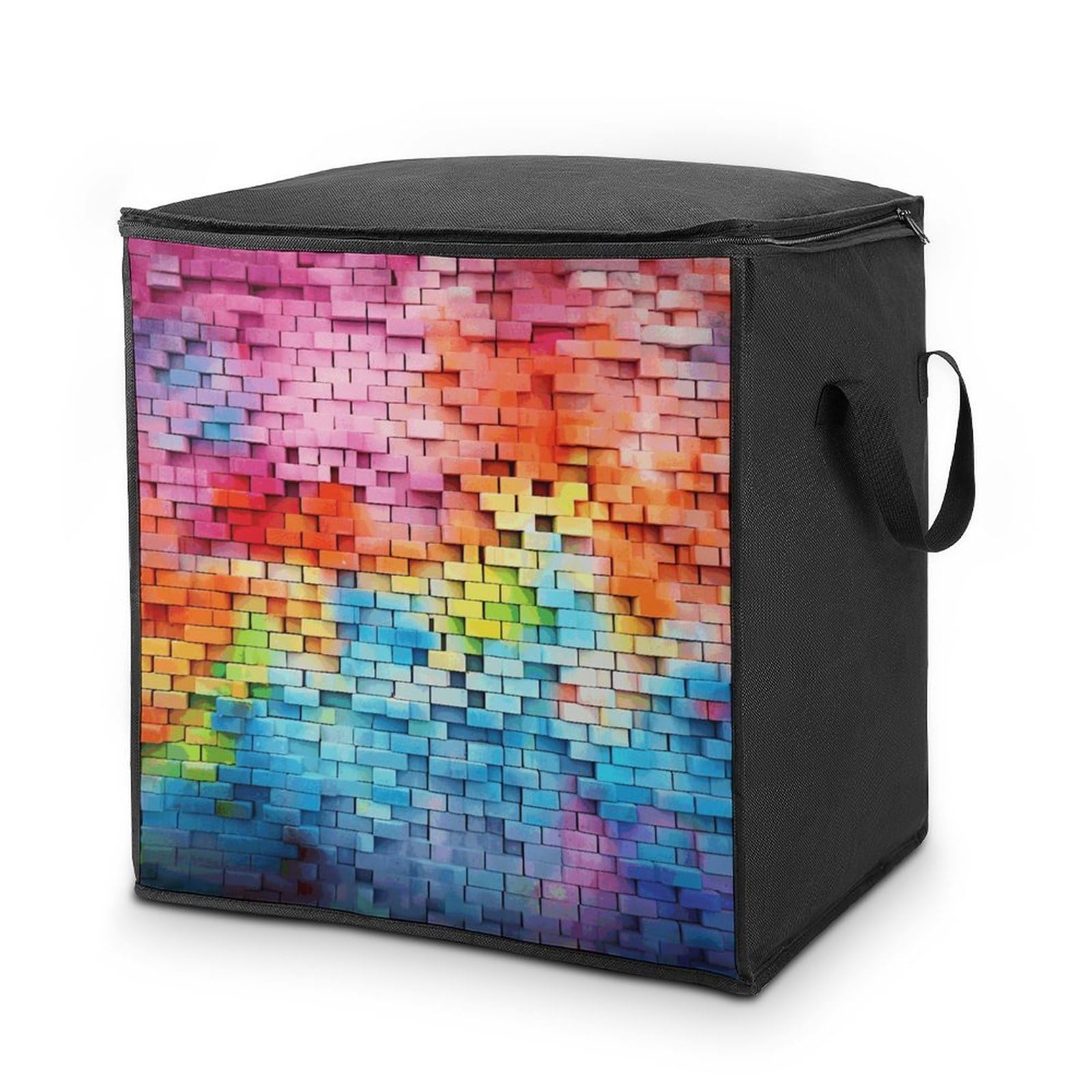 Sac de rangement pour vêtements grand volume avec poignées solides