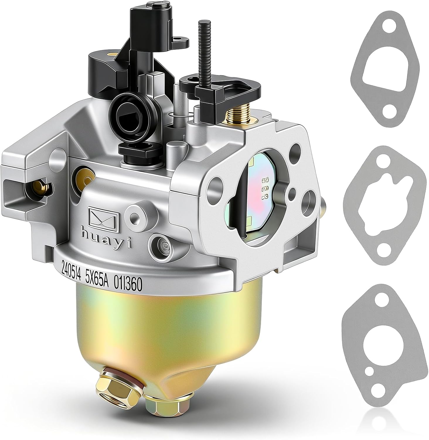 MOTOALL Carburetor Huayi with Gasket For Cub Cadet Troy Bilt, MTD 951-14423 5X65RU Lawnmower Carburetor for for Cub Cadet Troy Bilt ST100 LE100 SC100 SC300 SC500 TB105 TB120
