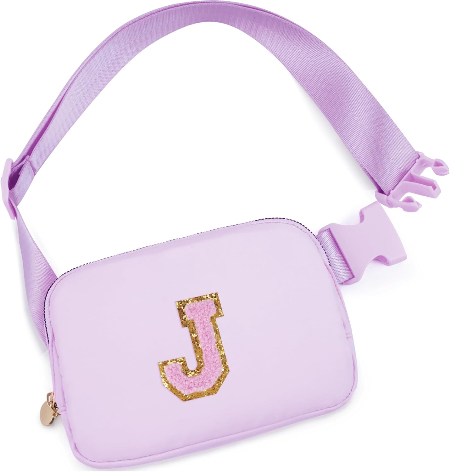 Birthday Gifts for 6 7 8 9 10 11 12 13 Year Old Girls,Fanny Pack Belt Bag Crossbody Bags for Women Girls Kids,Fashion Waist Packs Cute Teen Trendy Stuff Travel Essentials | Lavender,J