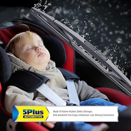 Miniatura 5 de Filtro genérico de repuesto de limpiaparabrisas trasero de 12 pulgadas para Lincoln MKT2019-2010GMC Yukon 2014-2007Buick Enclave 2017-2008 Back