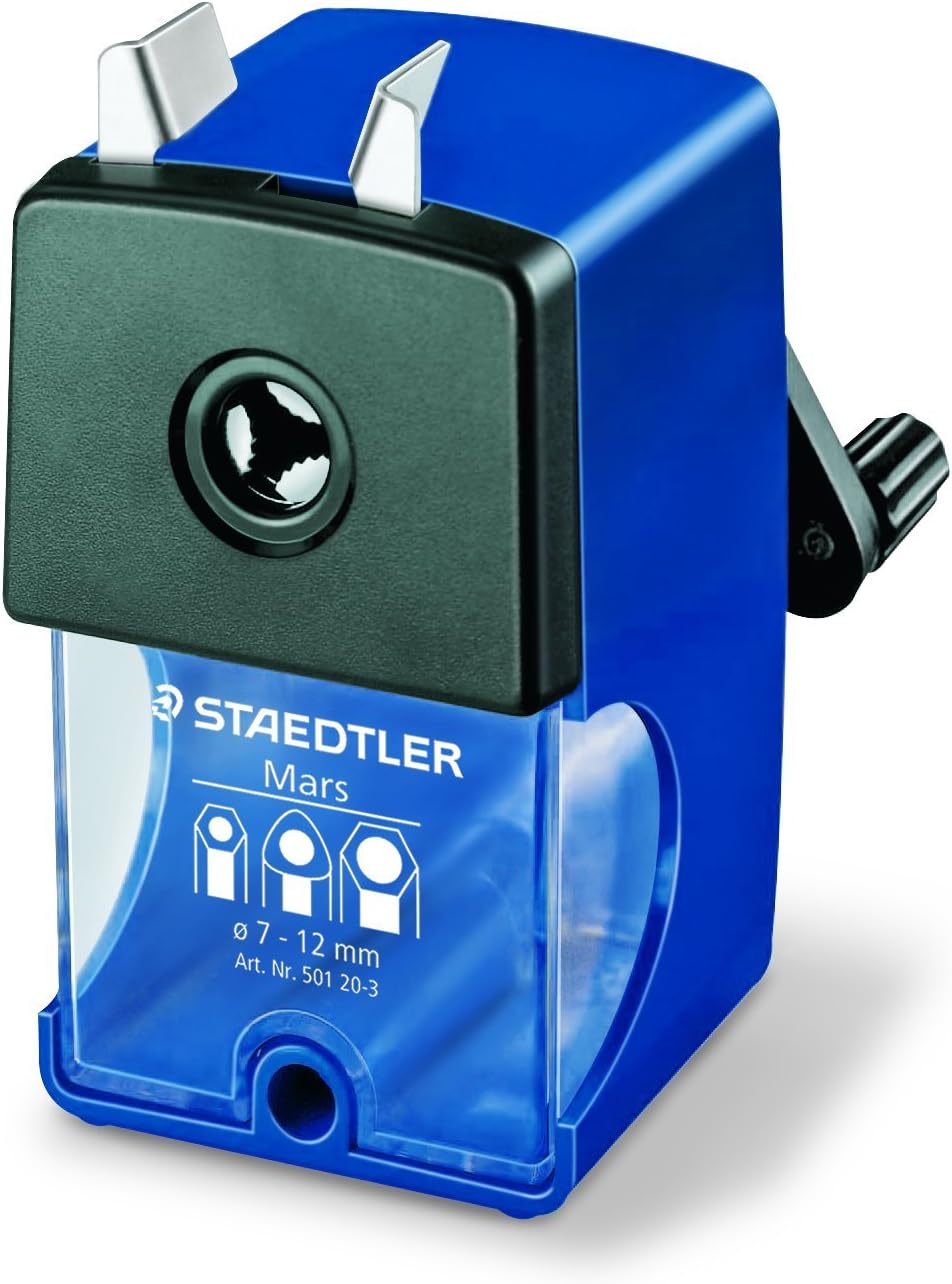 Staedtler 501 203 Mars Rotary Sharpener with Cone Blue