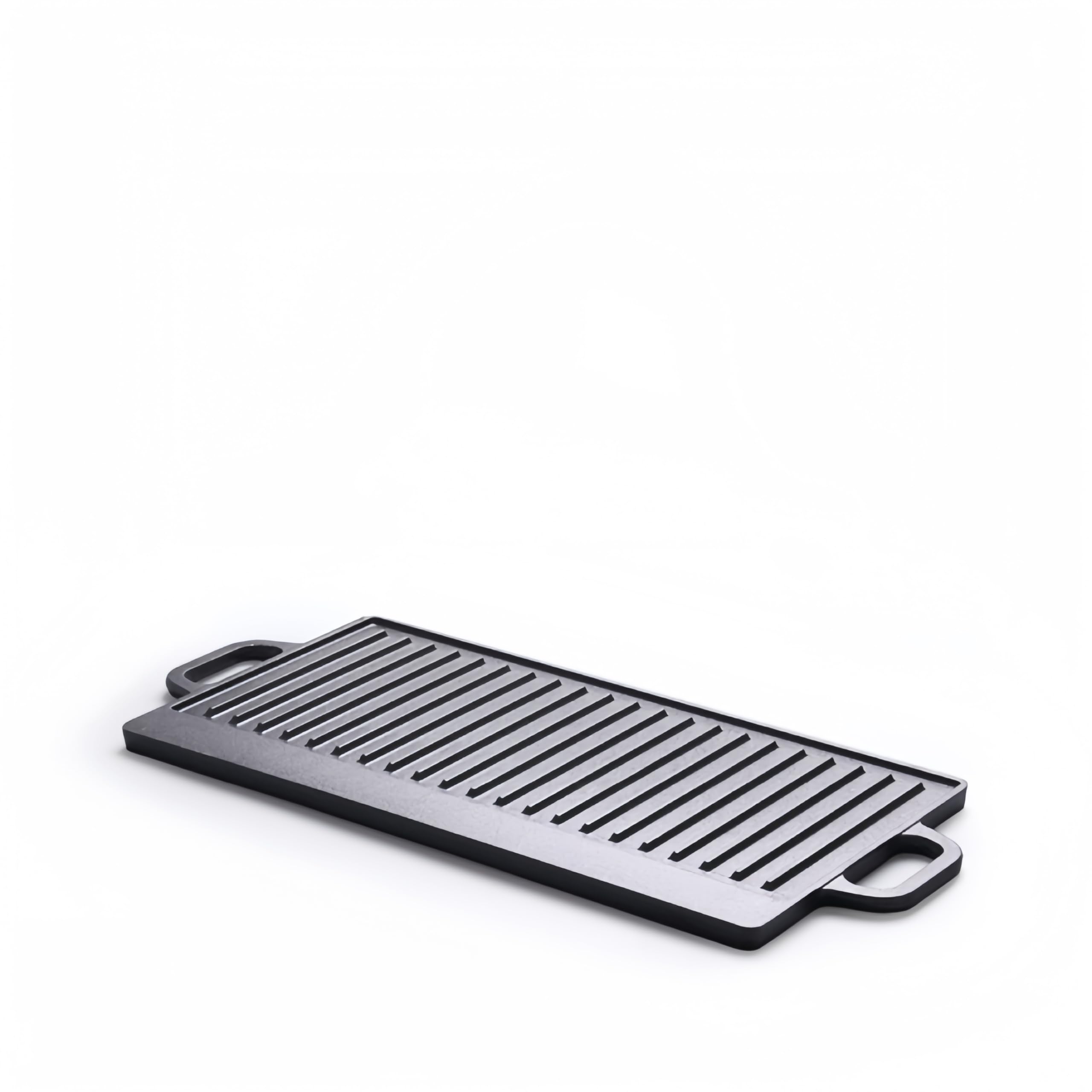 WJTZLBNSUY Cast Iron Griddle Baking pan Non-stick Griddle for Outdoor Grilling (40 * 20 * 1.5cm)