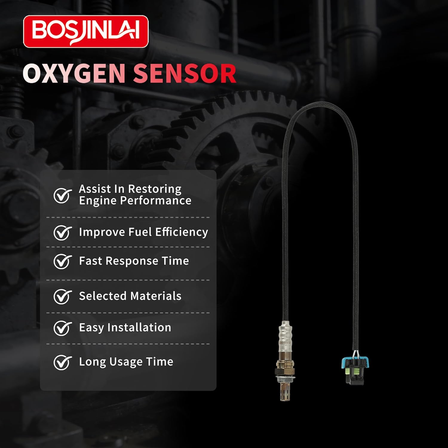 O2 Oxygen Sensor Upstream for Chevy Avalanche Caprice Camaro Colorado Corvette Express LCF Silverado 1500 2500 3500 SS SSR Tahoe, for GMC Yukon XL Sierra Savana, for Cadillac Escalade EXT ESV 2Pcs