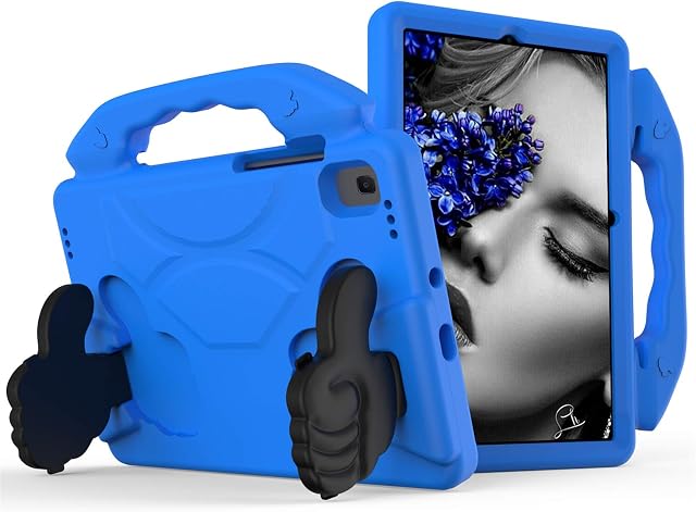 KATUMO Kids Case for Samsung Galaxy Tab S6 Lite 10.4 inch Kids Shockproof Case for Tab S6 Lite SM-P610/P615/P613/ P619 2020 2022 EVA Lightweight Case with Handle Kickstand